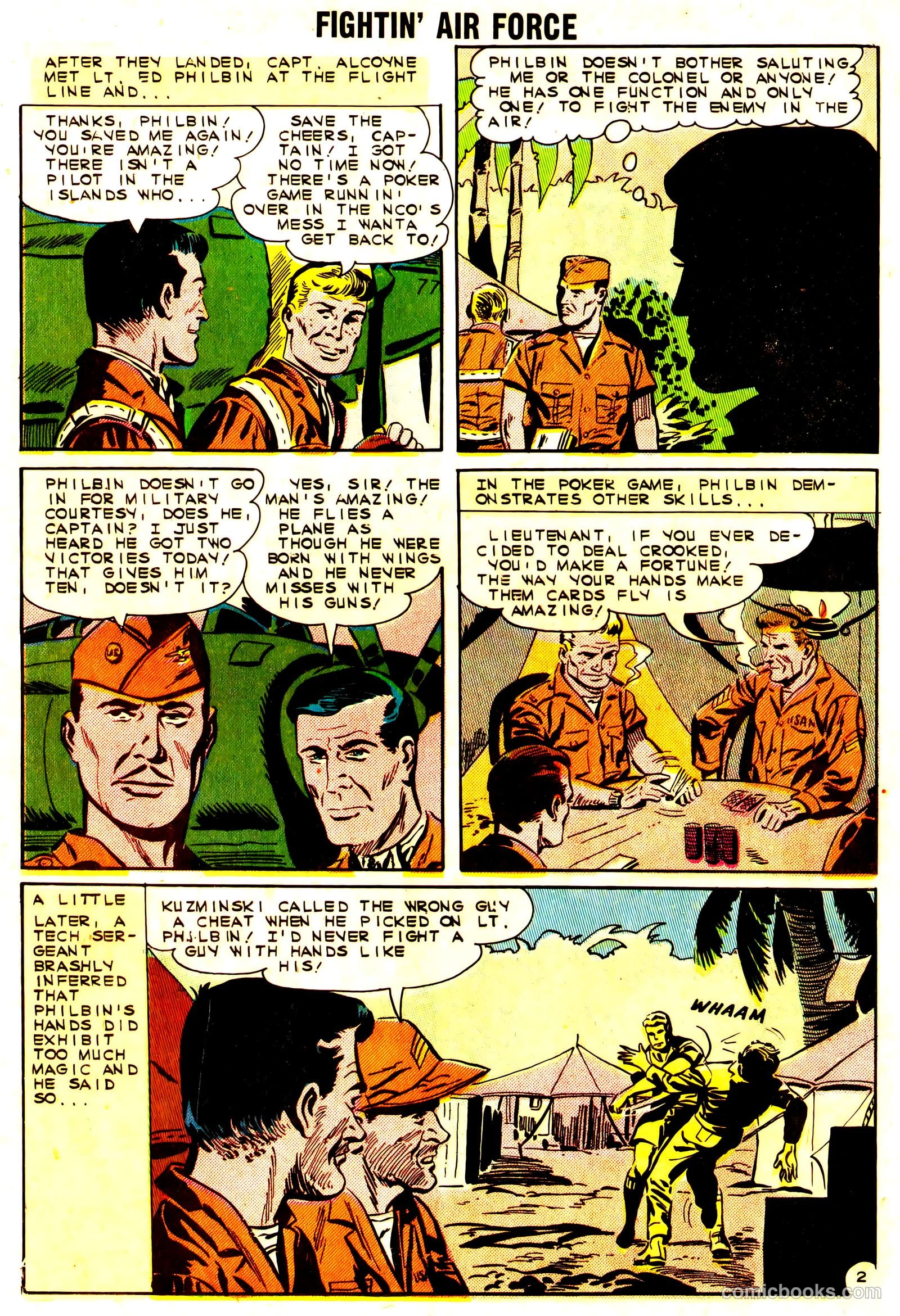 Fightin' Air Force #32 — page 26 of 36