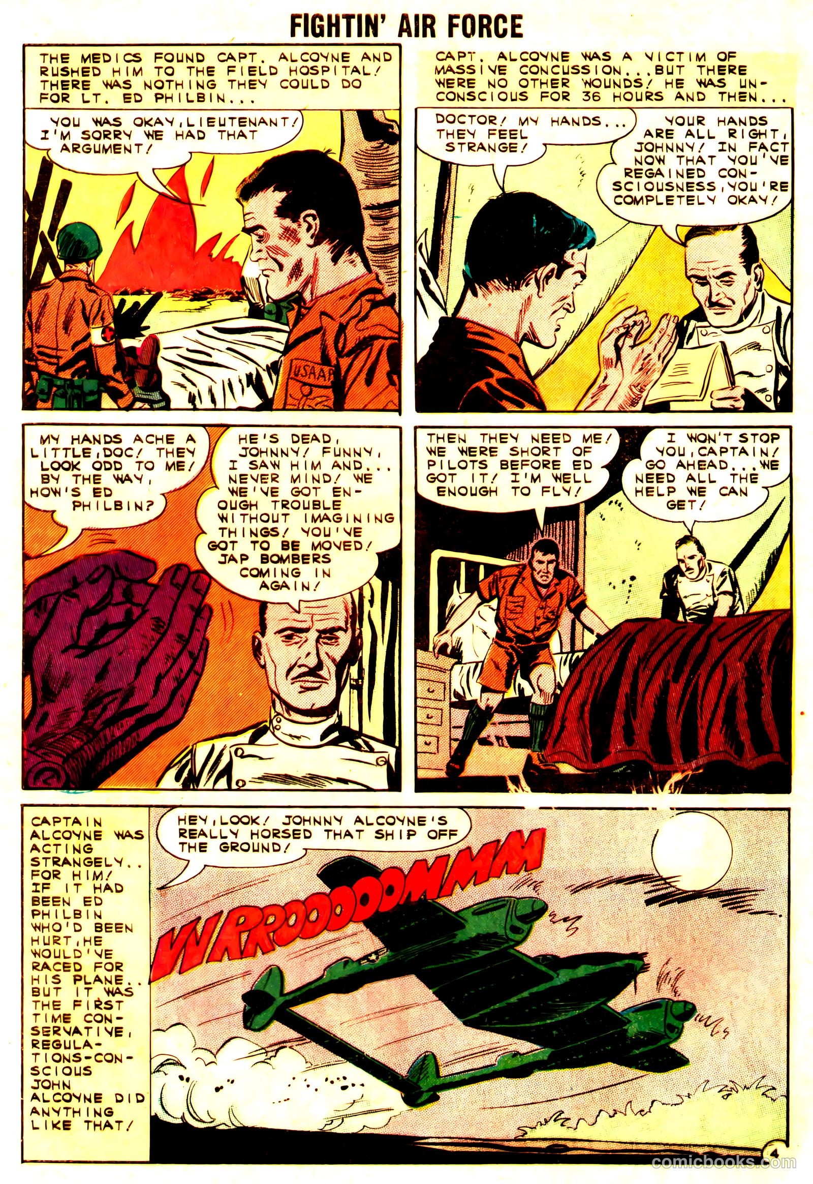 Fightin' Air Force #32 — page 28 of 36