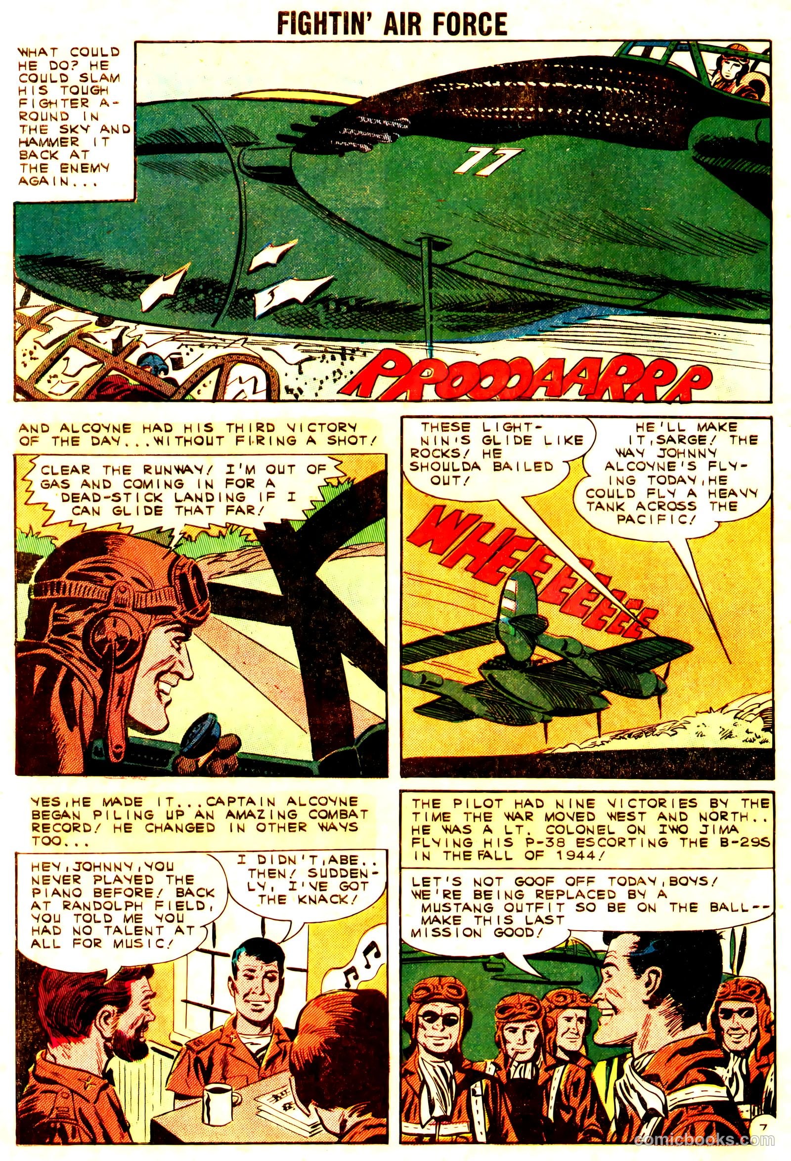 Fightin' Air Force #32 — page 32 of 36
