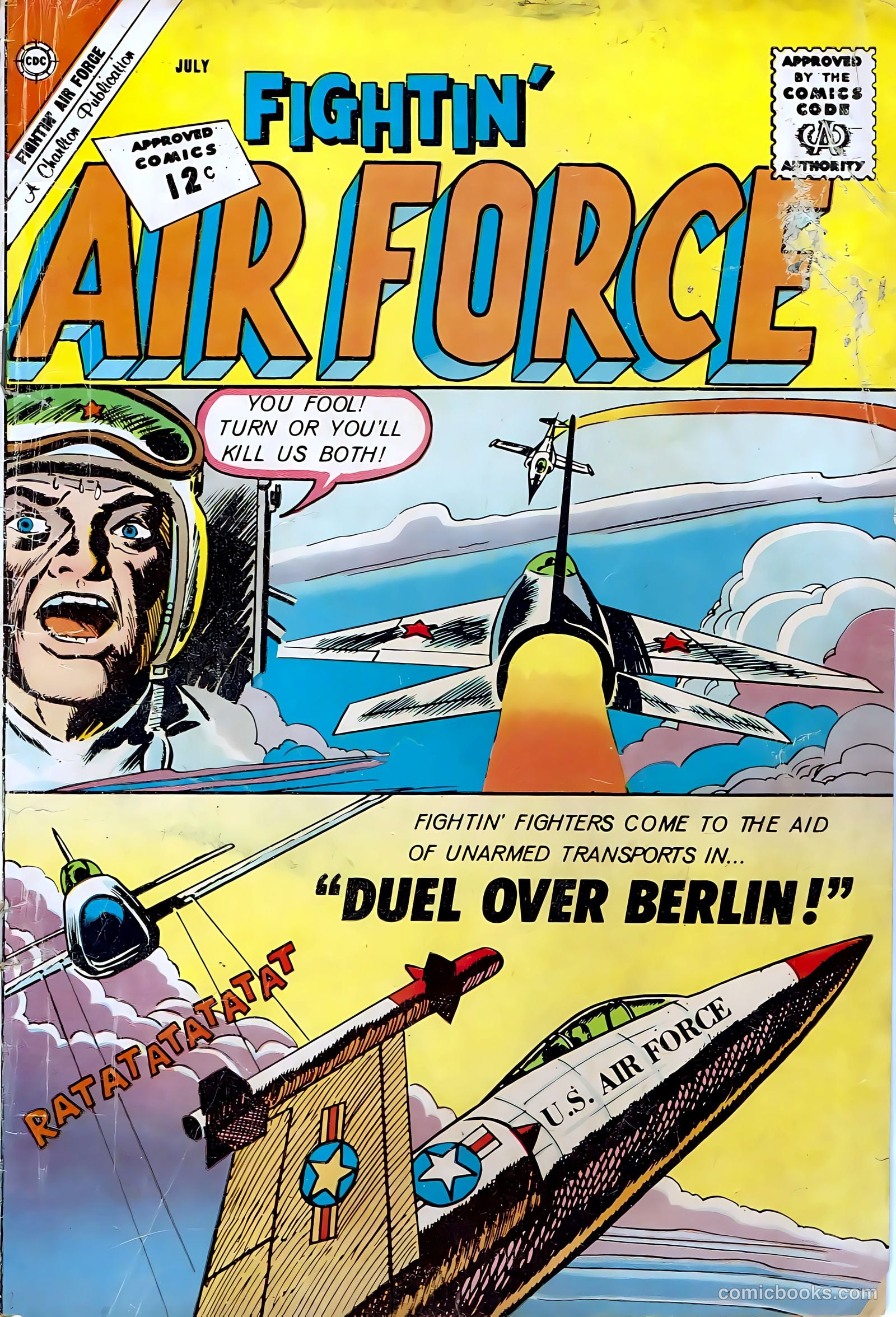 Fightin' Air Force #33 — page 1 of 36