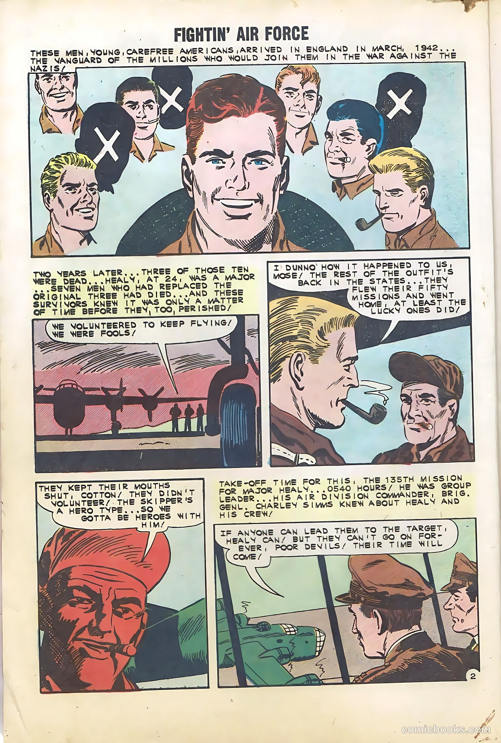Fightin' Air Force #33 — page 4 of 36