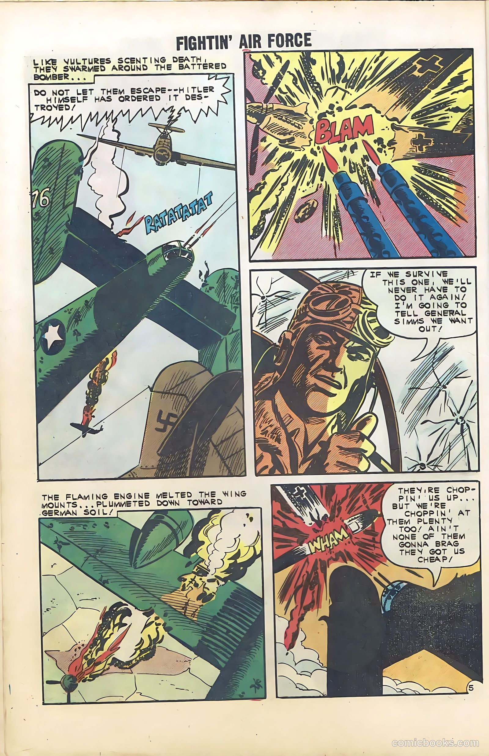 Fightin' Air Force #33 — page 8 of 36