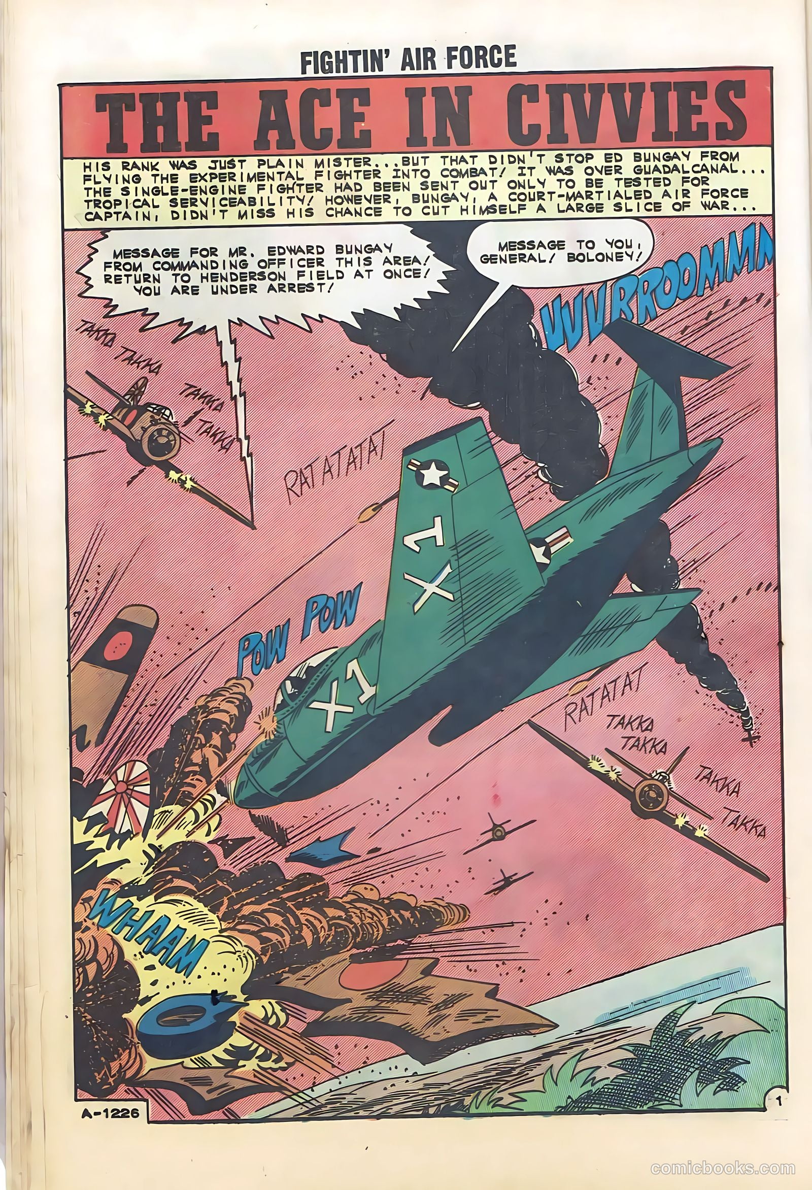 Fightin' Air Force #33 — page 12 of 36