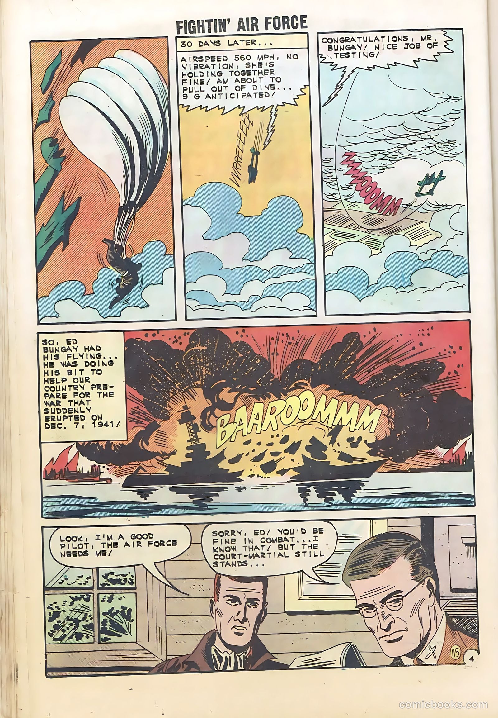 Fightin' Air Force #33 — page 16 of 36