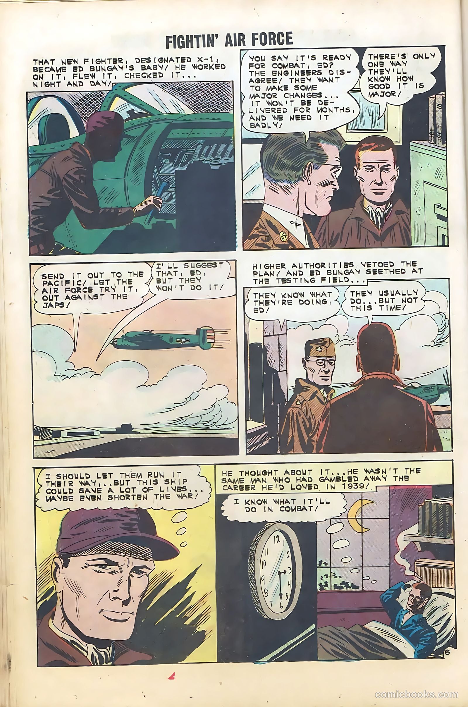 Fightin' Air Force #33 — page 18 of 36