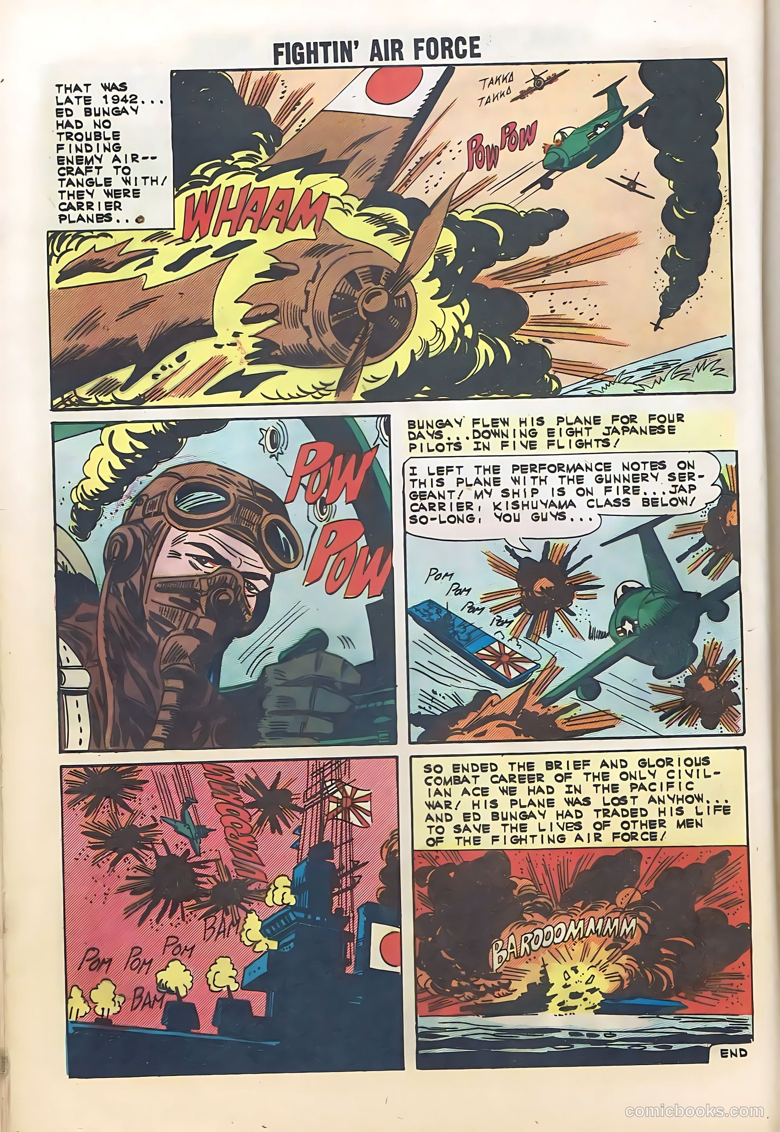 Fightin' Air Force #33 — page 20 of 36
