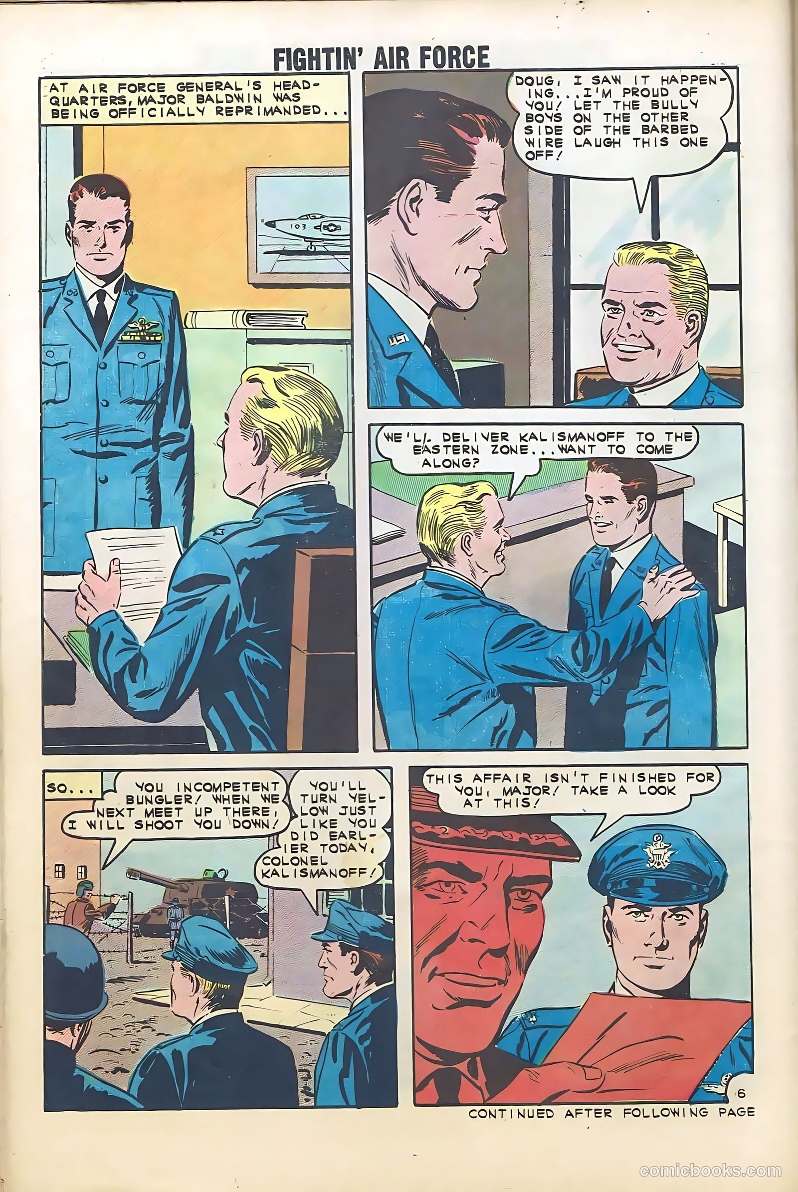 Fightin' Air Force #33 — page 30 of 36