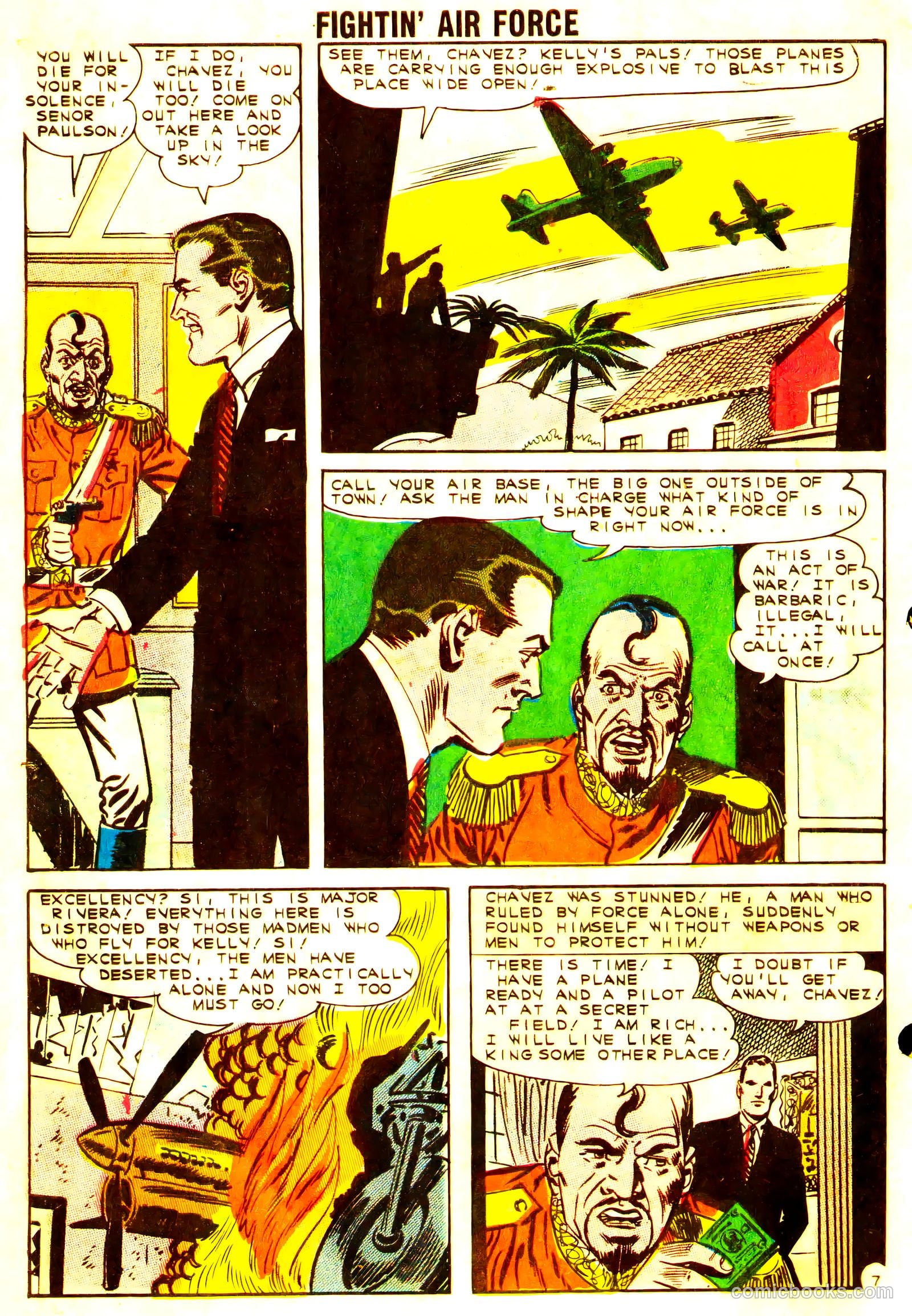 Fightin' Air Force #34 — page 10 of 36