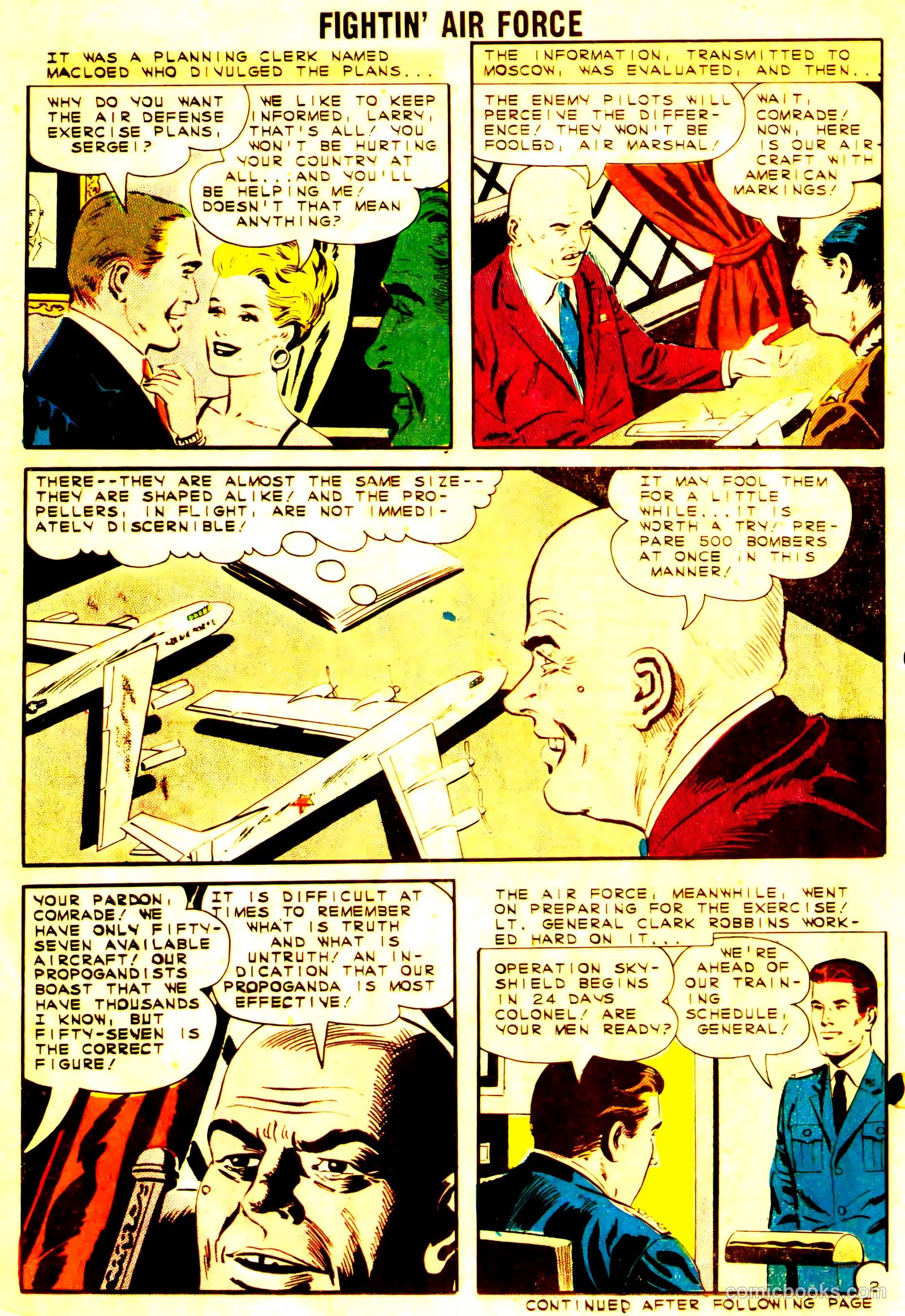 Fightin' Air Force #34 — page 14 of 36