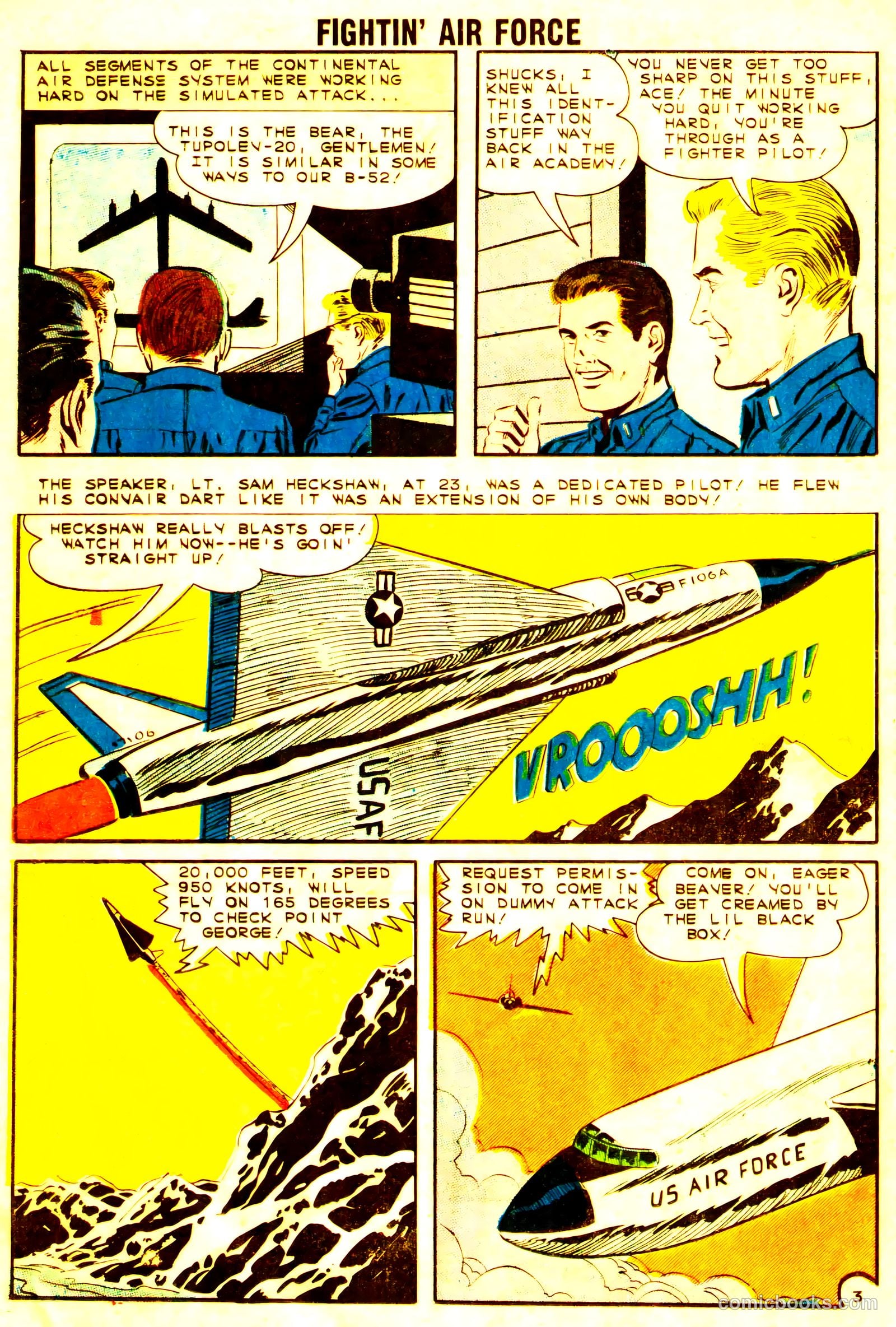 Fightin' Air Force #34 — page 16 of 36