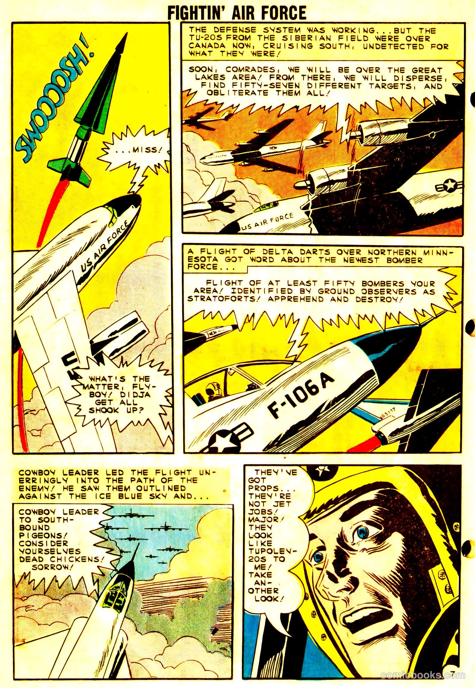 Fightin' Air Force #34 — page 20 of 36