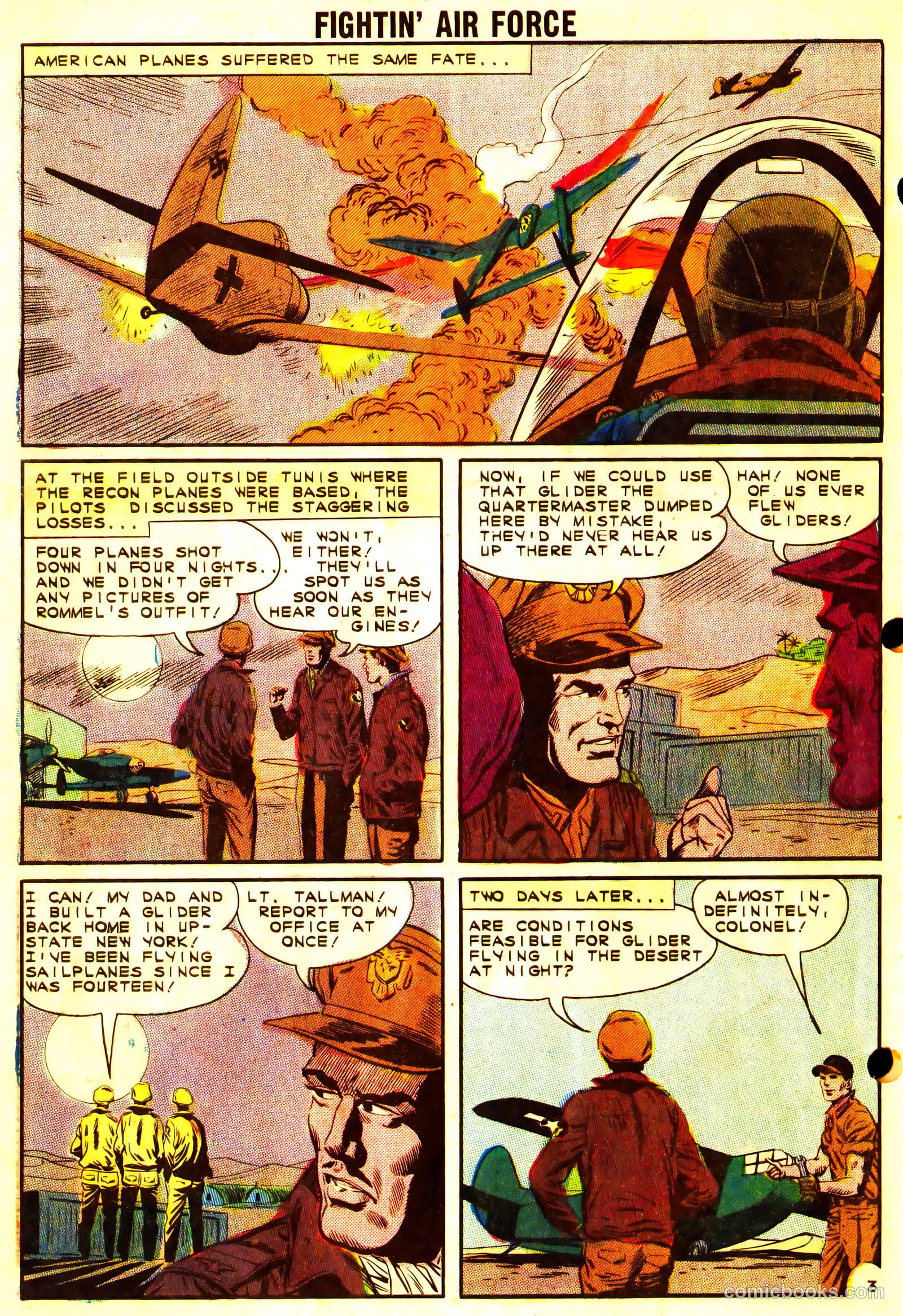 Fightin' Air Force #34 — page 28 of 36