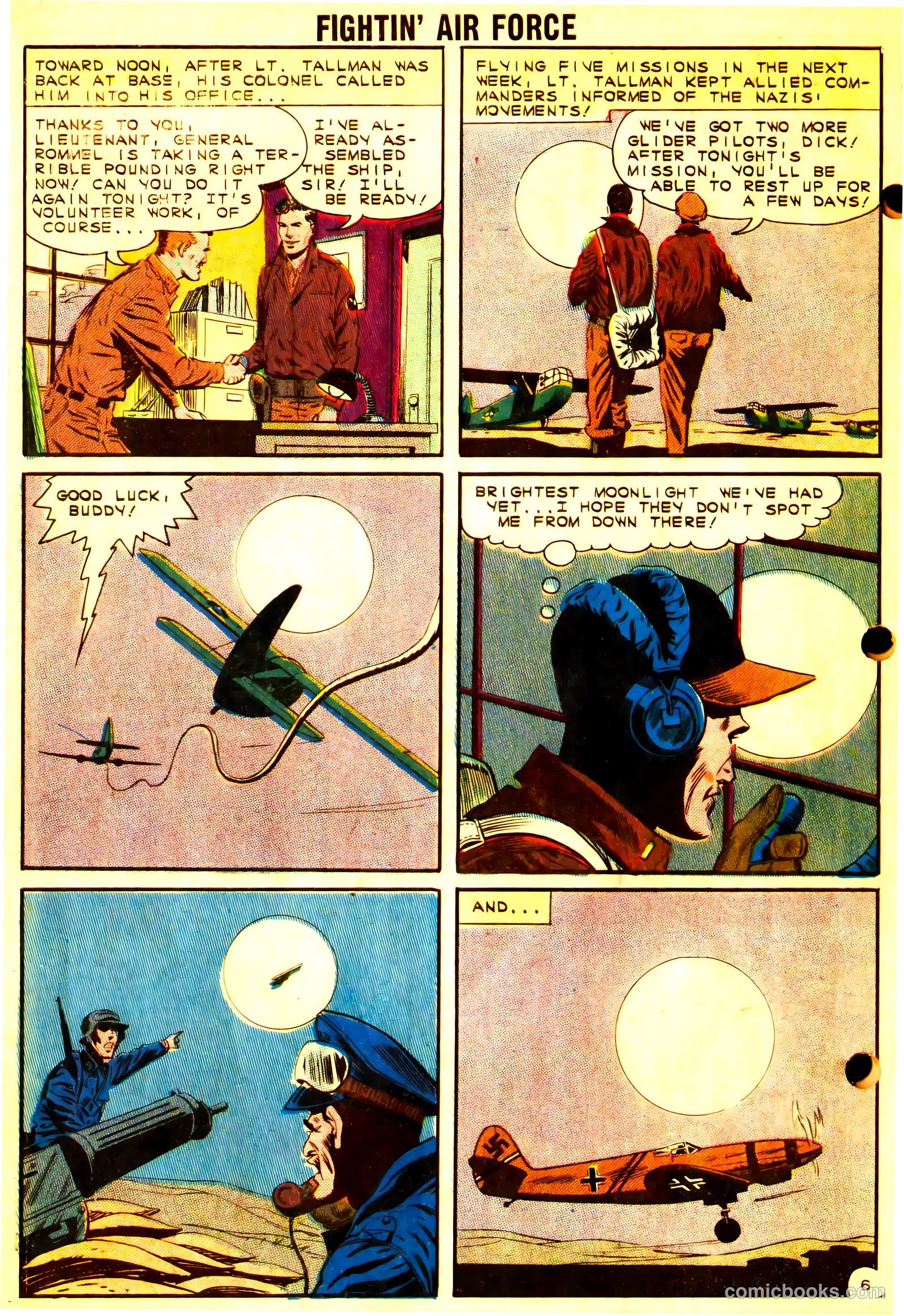 Fightin' Air Force #34 — page 32 of 36
