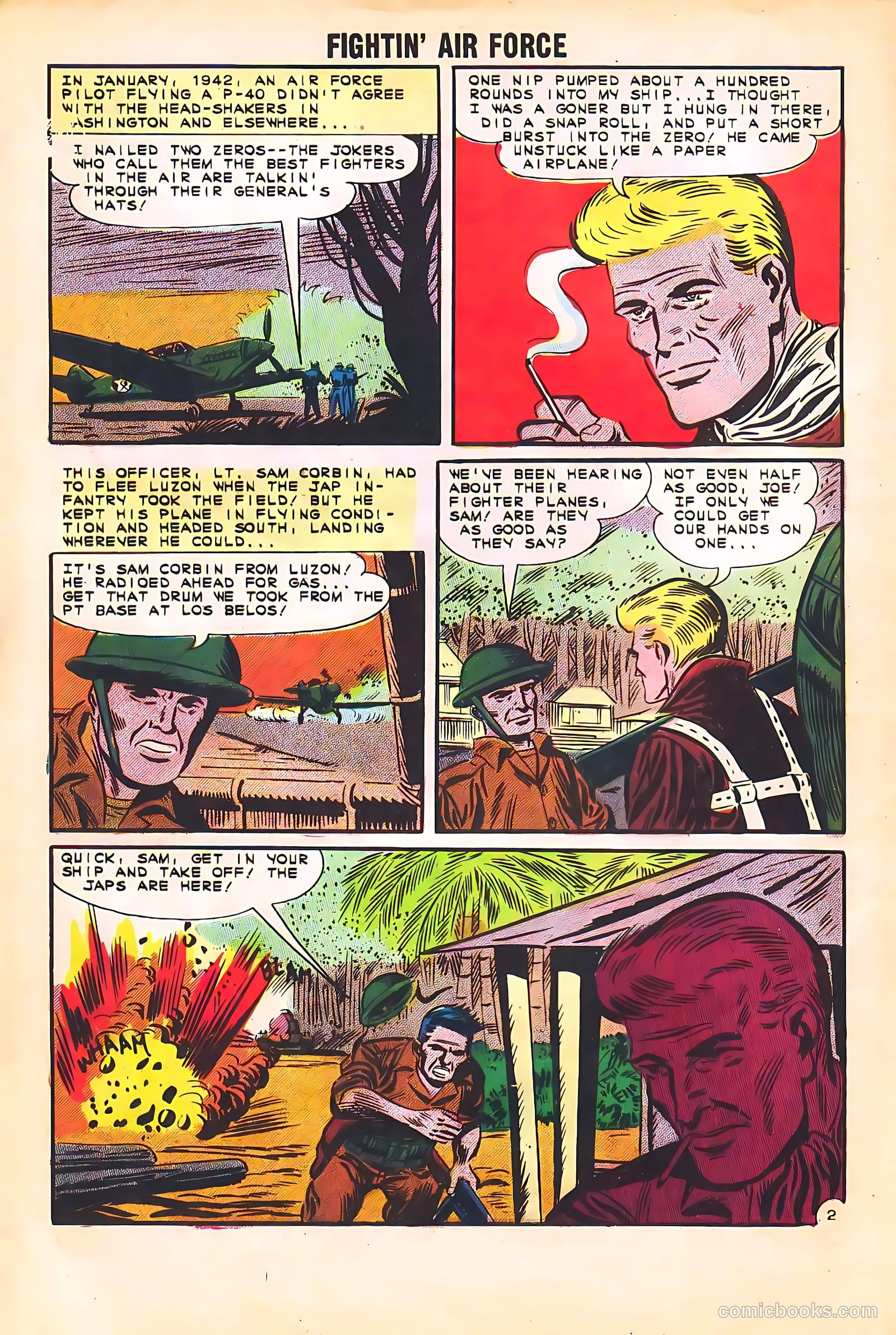 Fightin' Air Force #35 — page 4 of 36