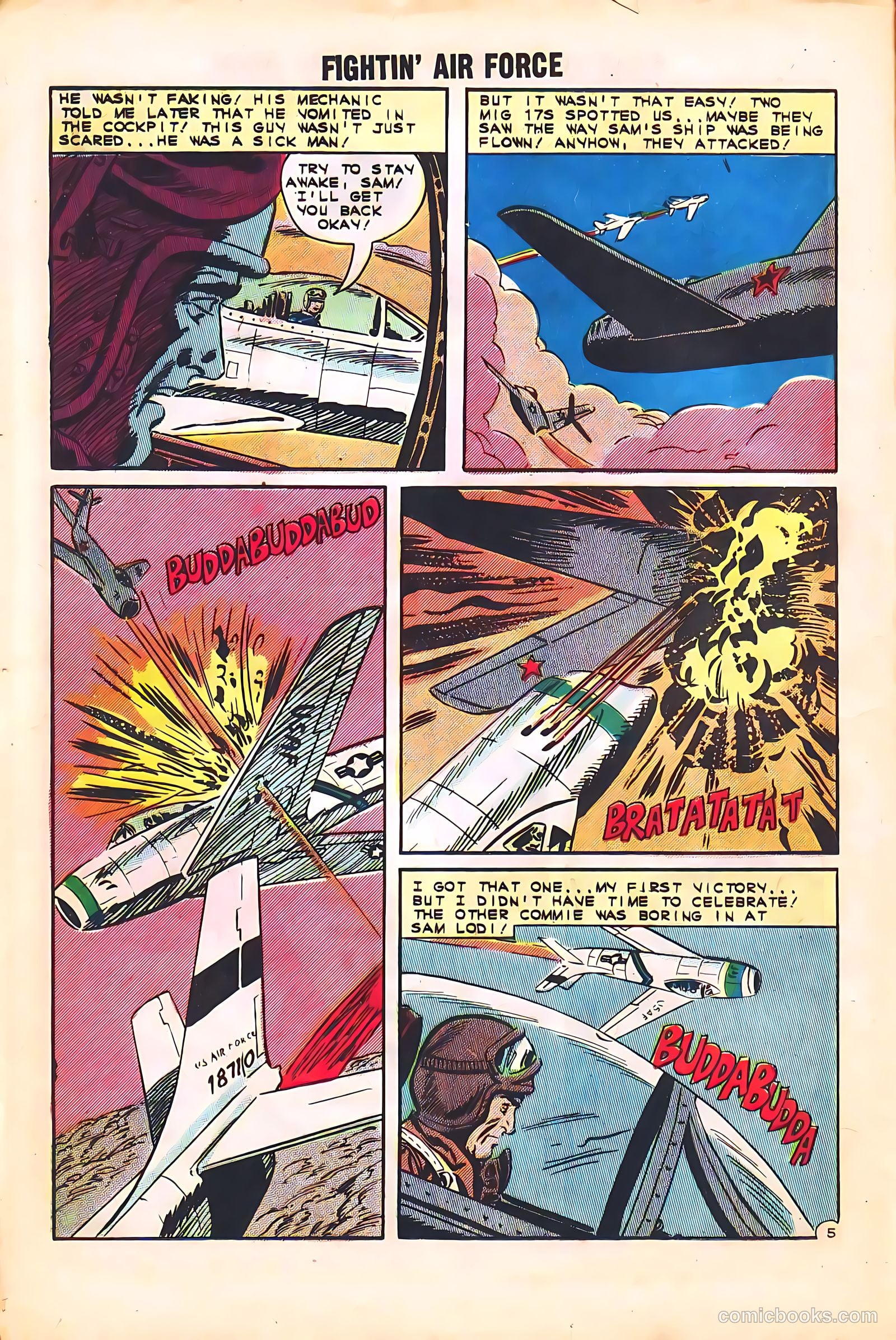 Fightin' Air Force #35 — page 12 of 36