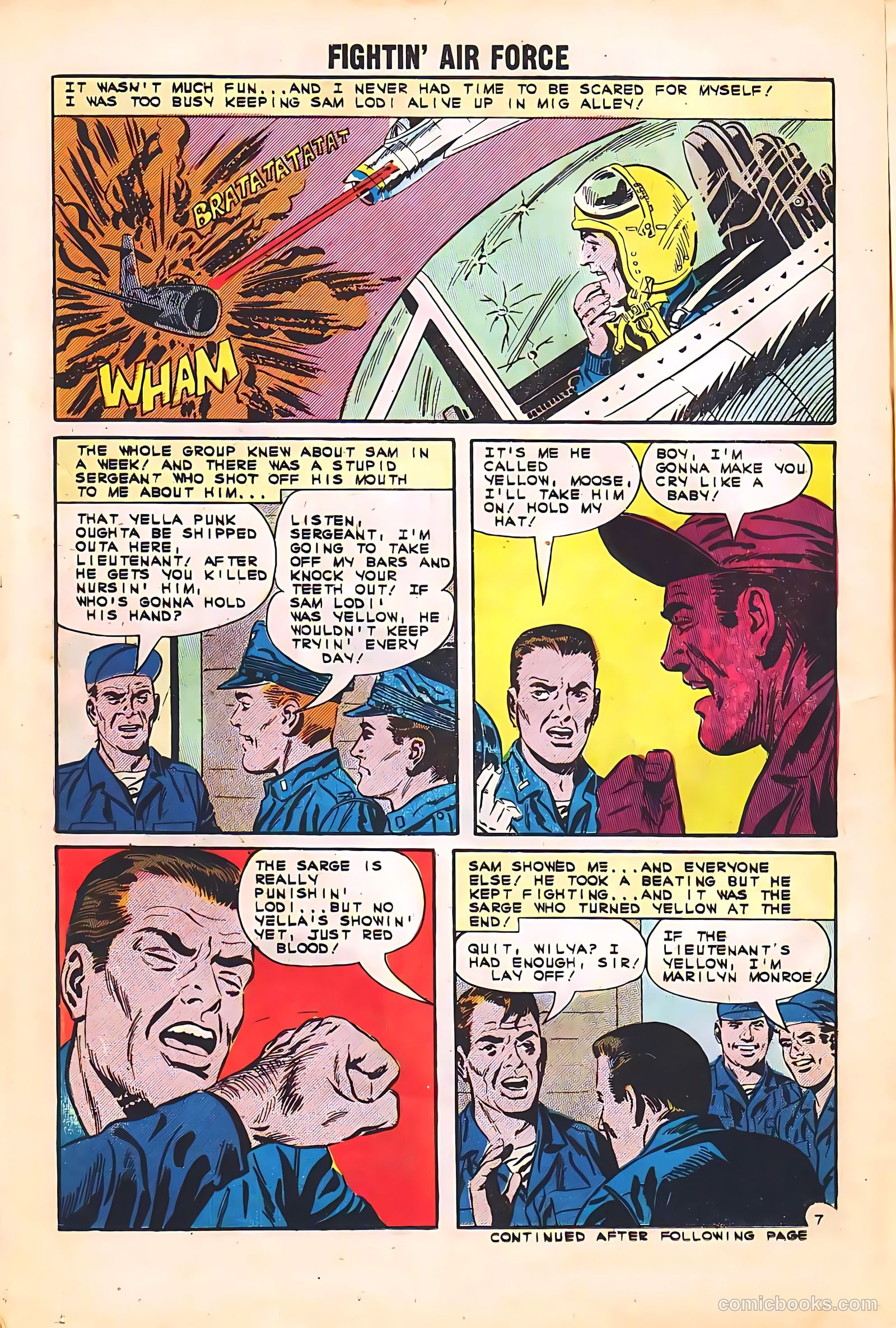 Fightin' Air Force #35 — page 14 of 36