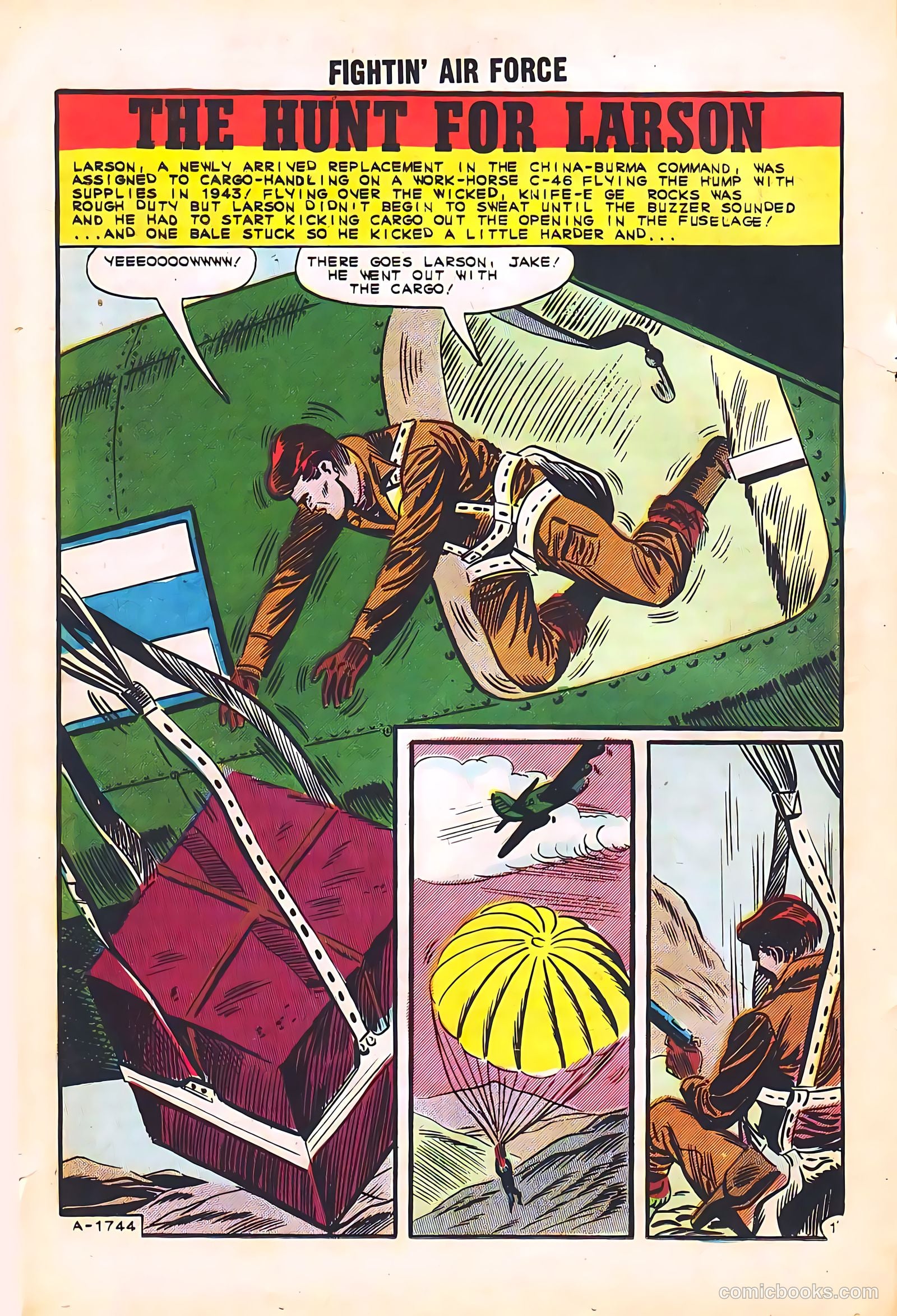 Fightin' Air Force #35 — page 20 of 36
