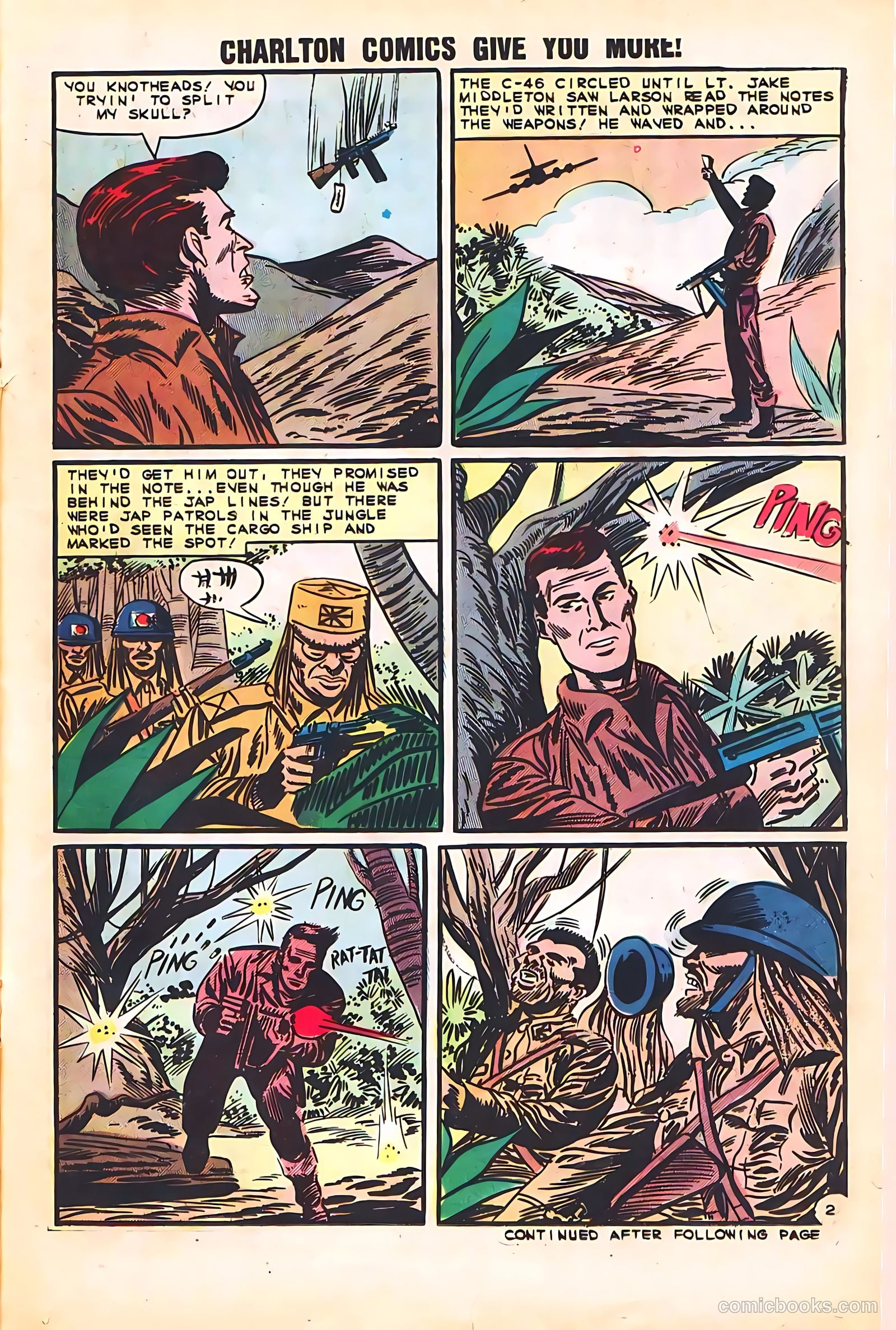 Fightin' Air Force #35 — page 21 of 36