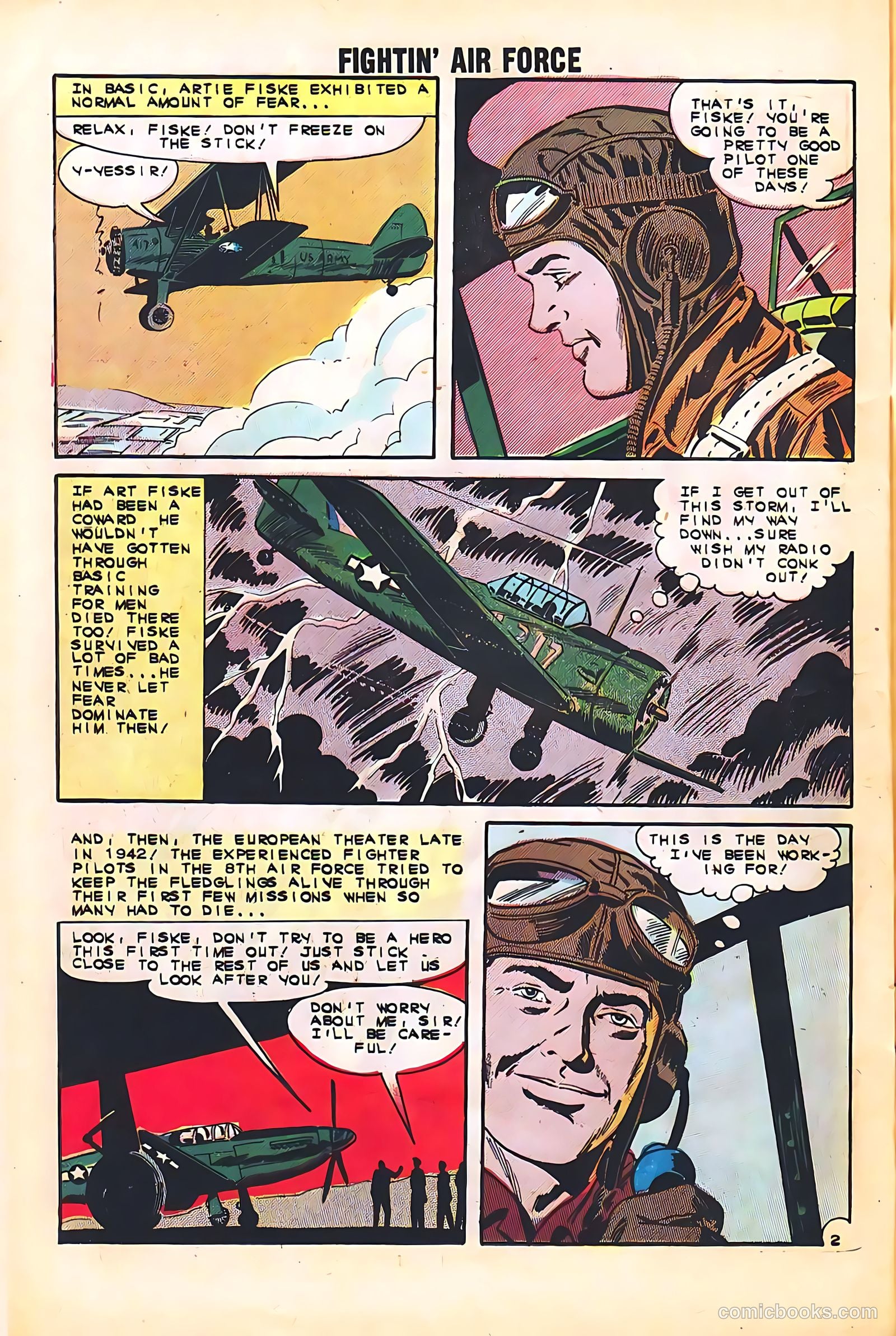Fightin' Air Force #35 — page 26 of 36