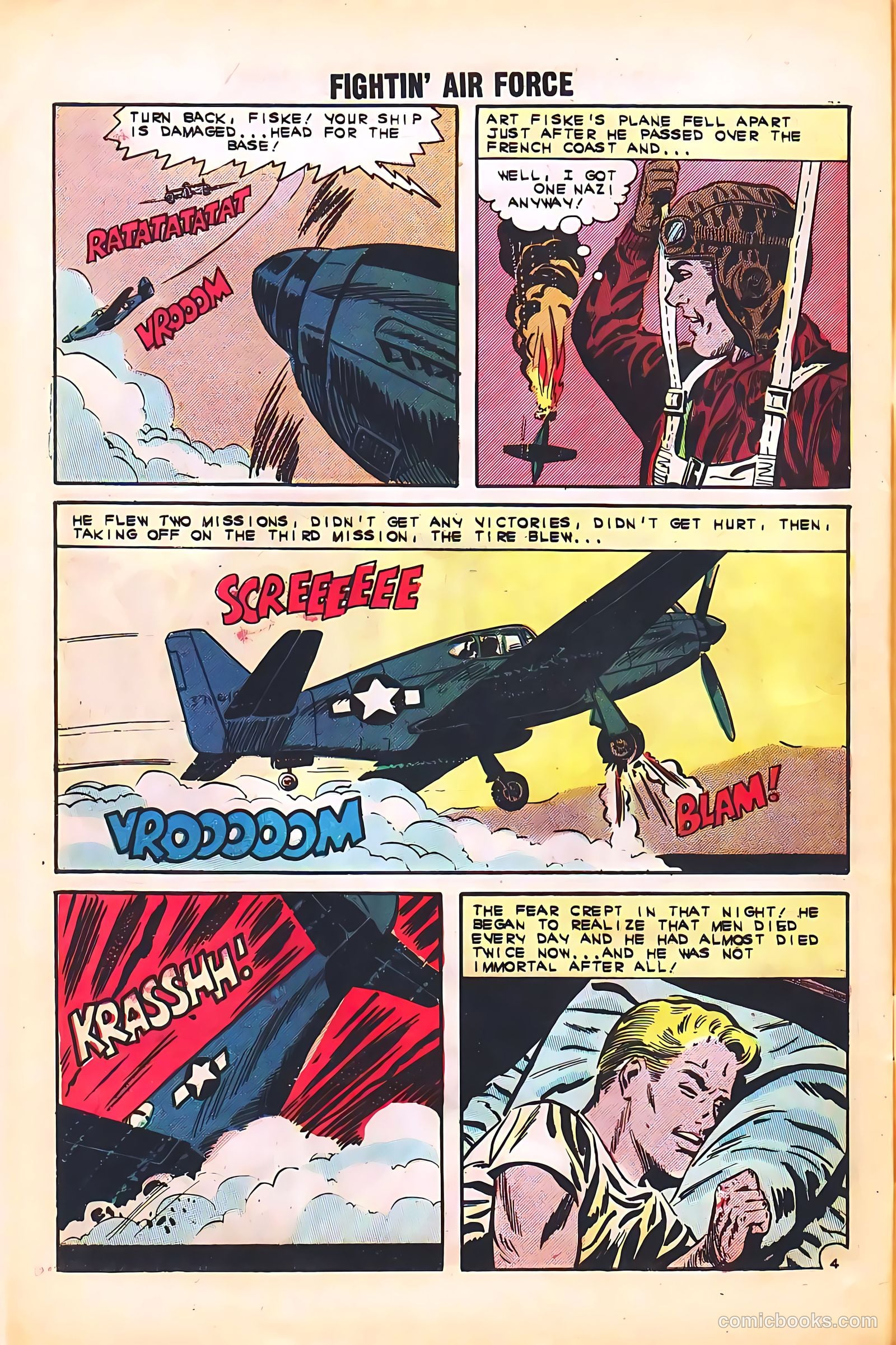 Fightin' Air Force #35 — page 28 of 36