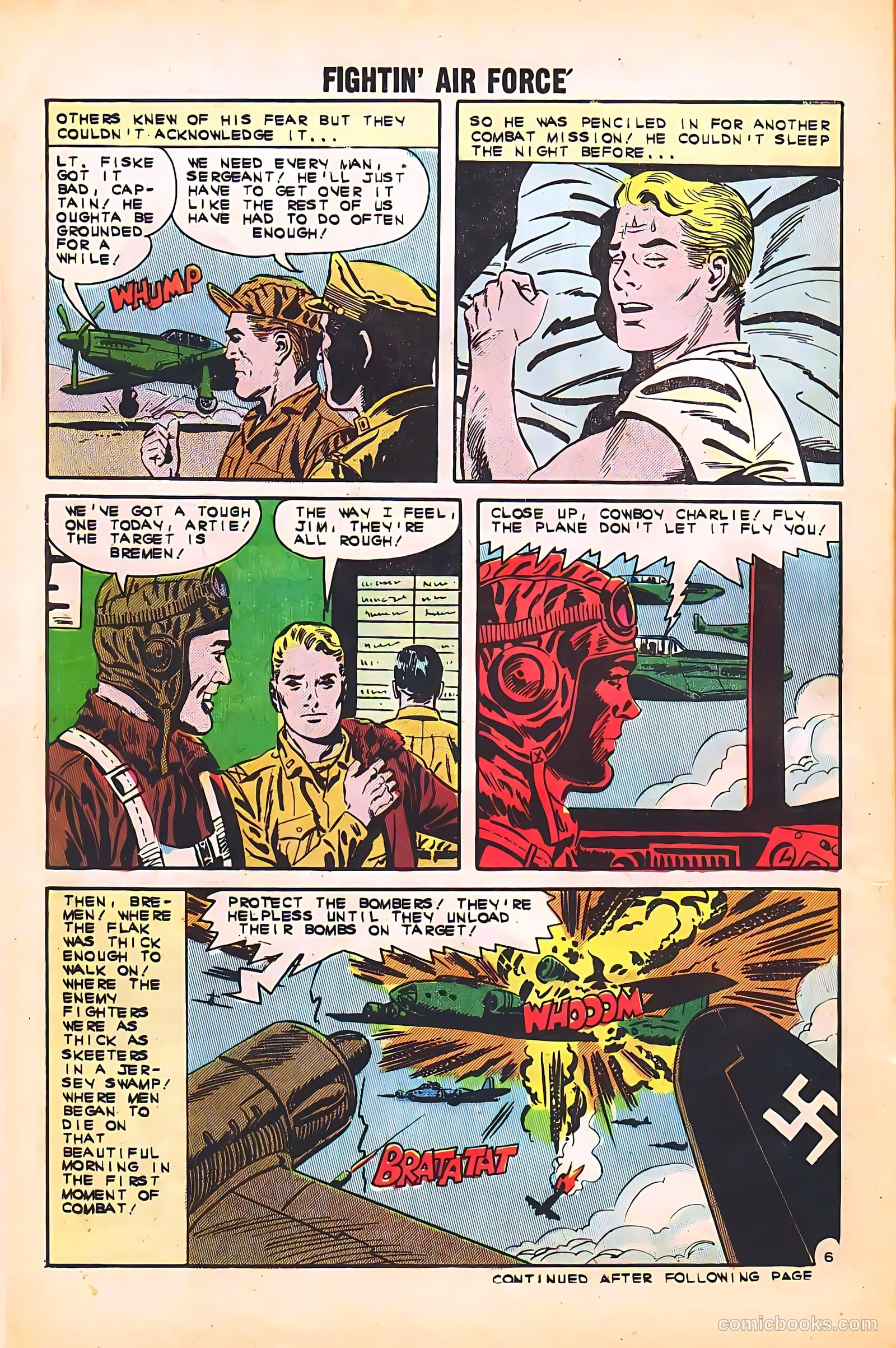Fightin' Air Force #35 — page 30 of 36