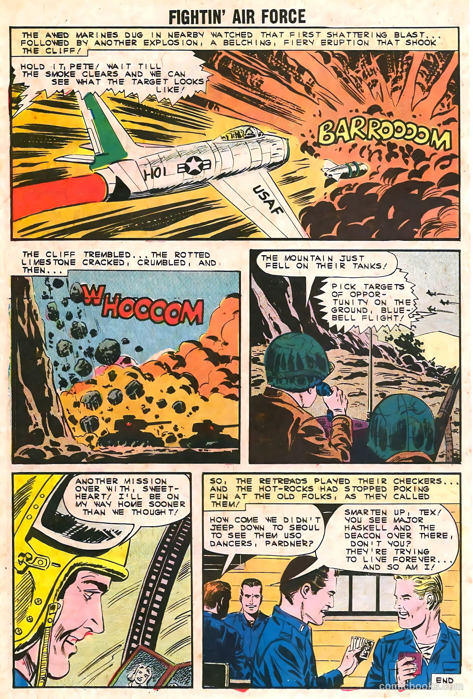 Fightin' Air Force #36 — page 16 of 36