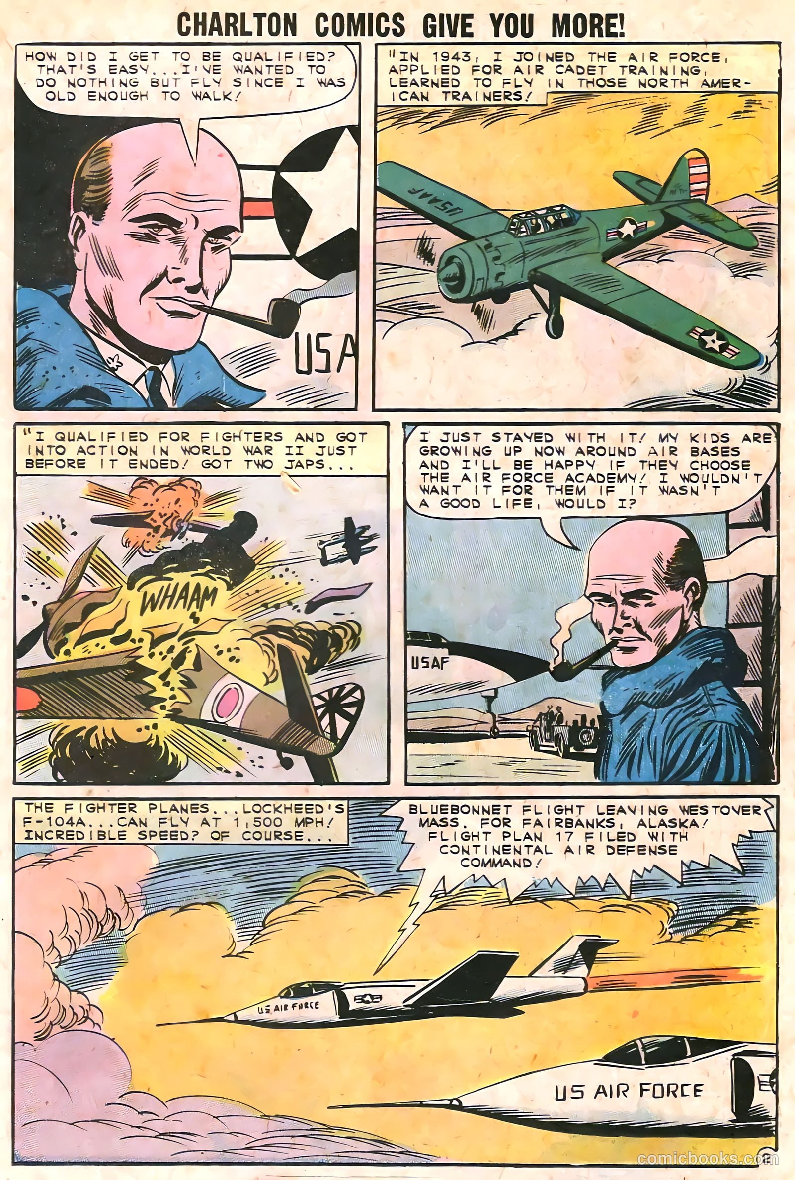 Fightin' Air Force #36 — page 19 of 36