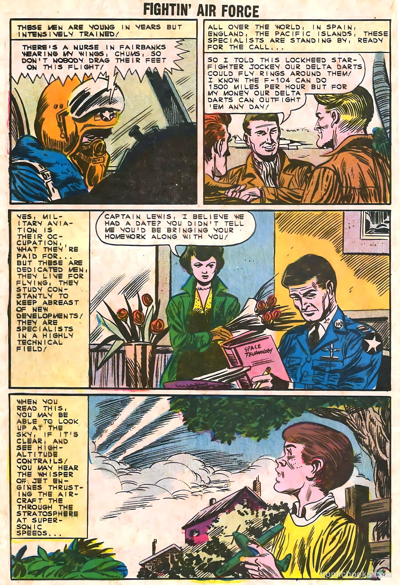 Fightin' Air Force #36 — page 20 of 36