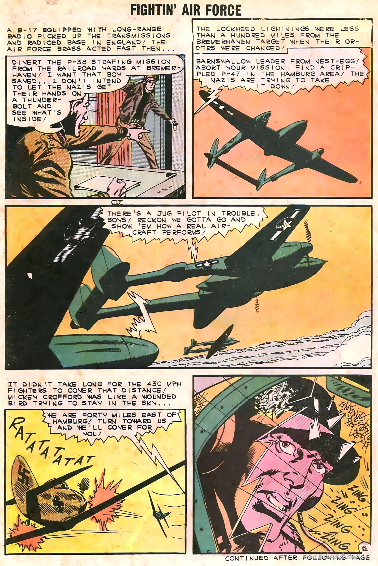 Fightin' Air Force #36 — page 30 of 36