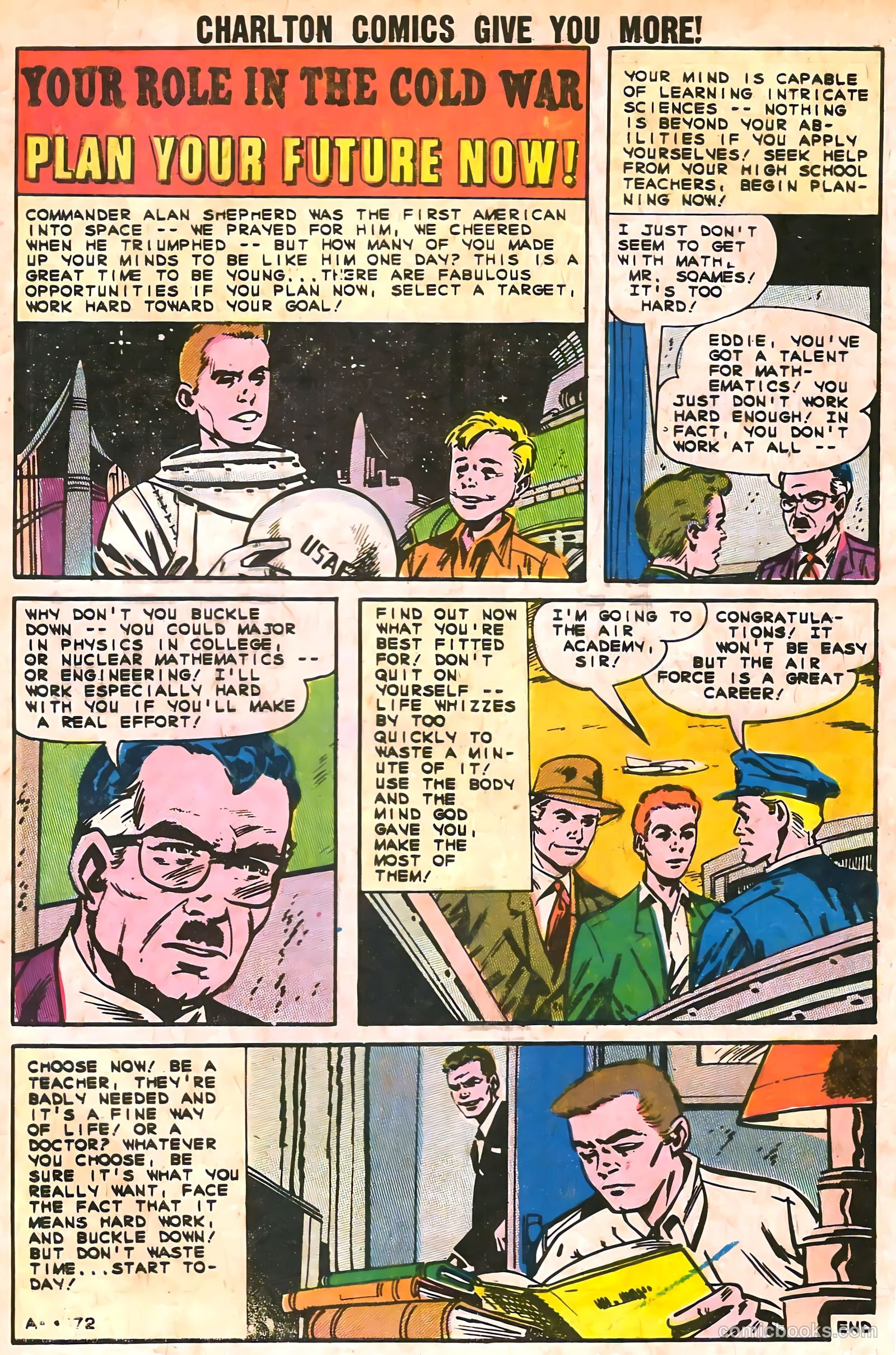 Fightin' Air Force #36 — page 33 of 36