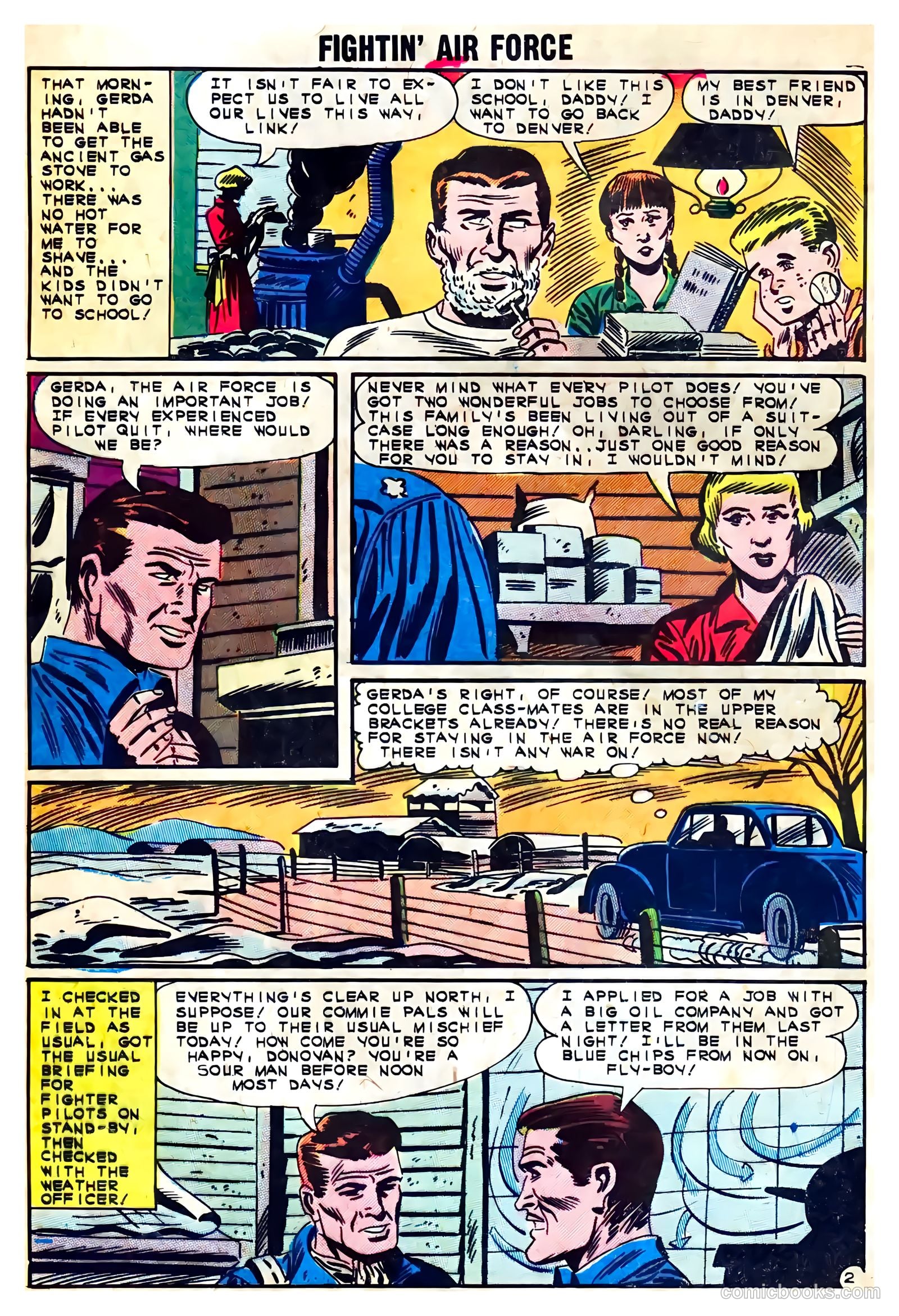 Fightin' Air Force #37 — page 4 of 36