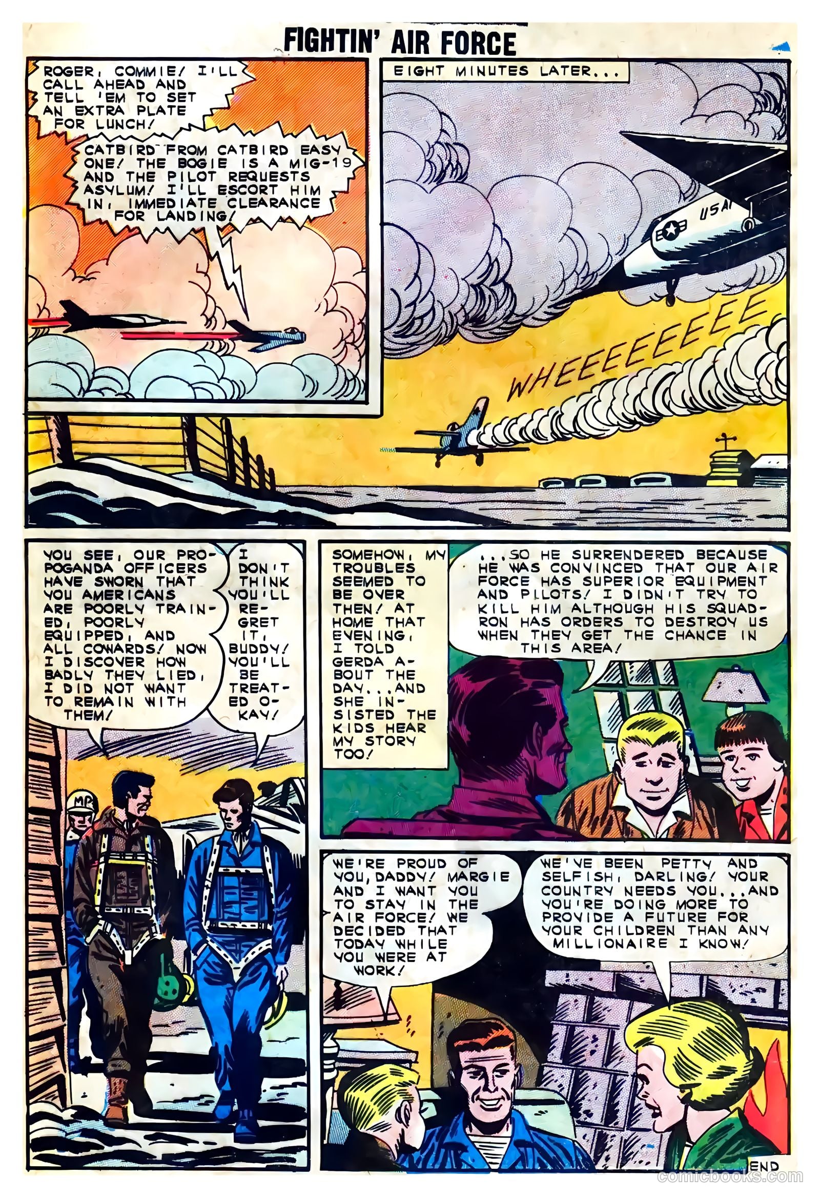 Fightin' Air Force #37 — page 8 of 36
