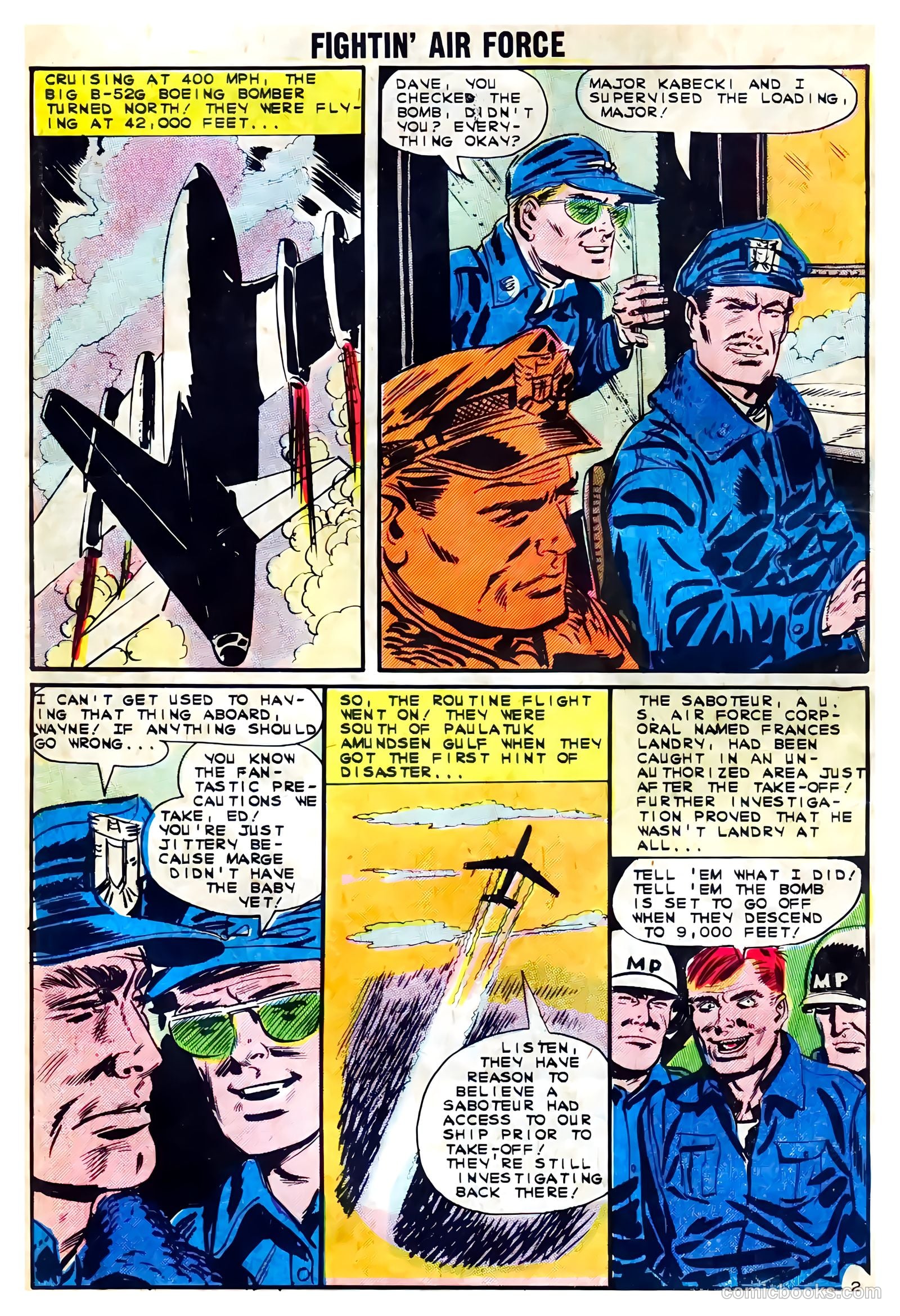 Fightin' Air Force #37 — page 10 of 36