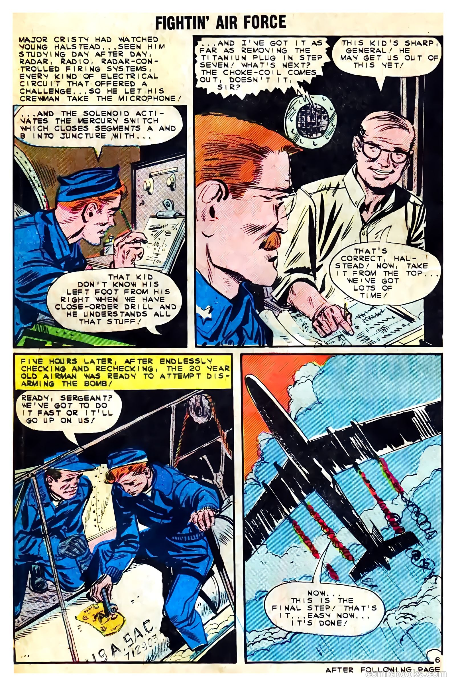 Fightin' Air Force #37 — page 14 of 36