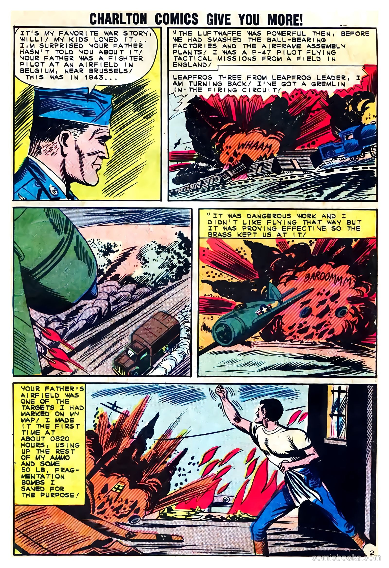 Fightin' Air Force #37 — page 23 of 36