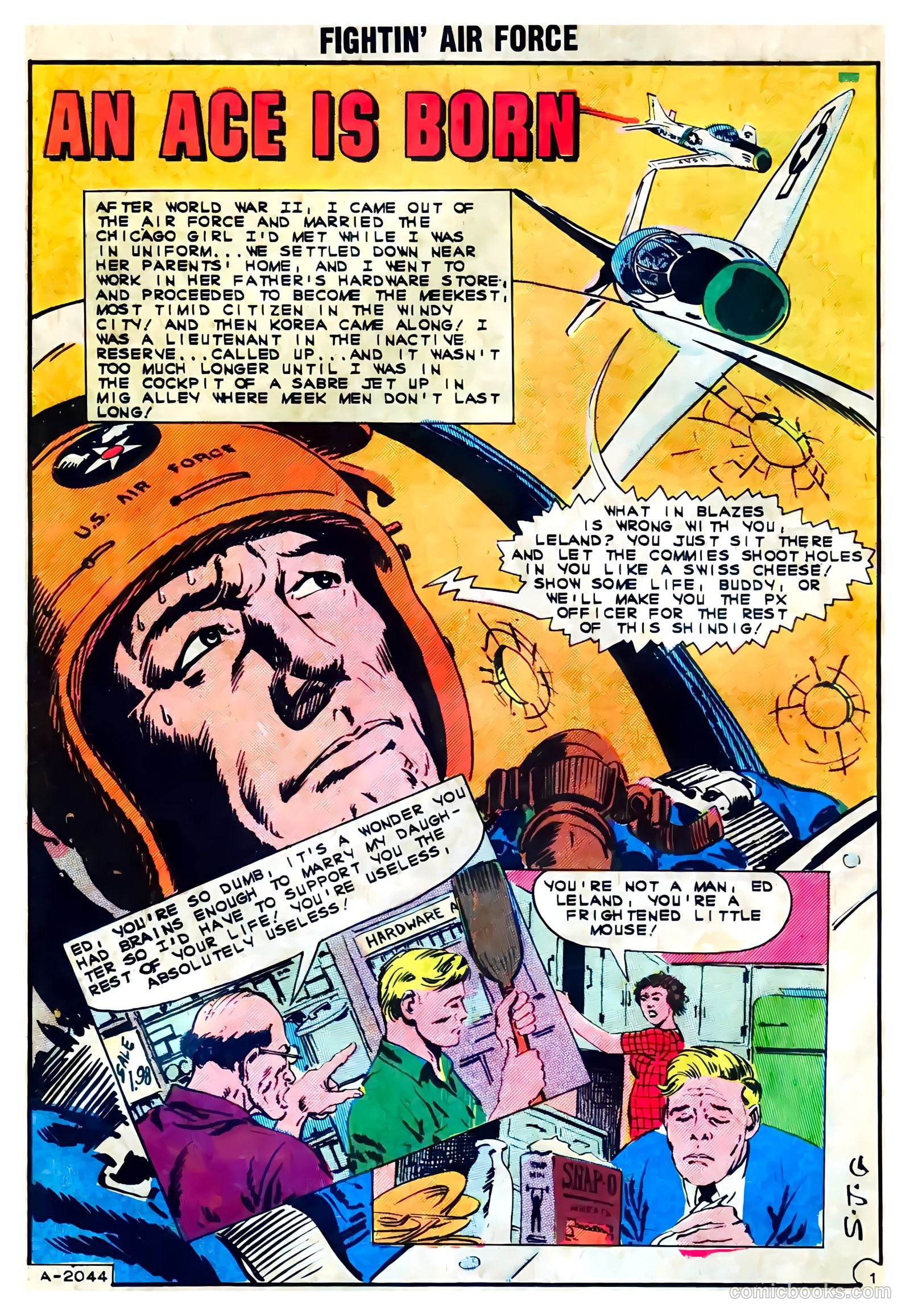 Fightin' Air Force #37 — page 26 of 36