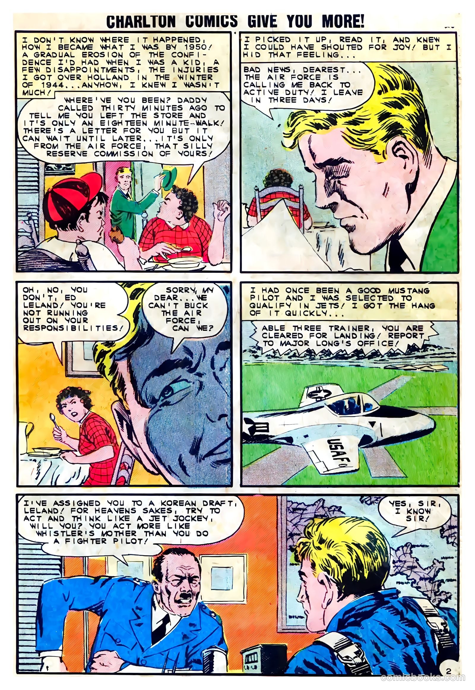 Fightin' Air Force #37 — page 27 of 36