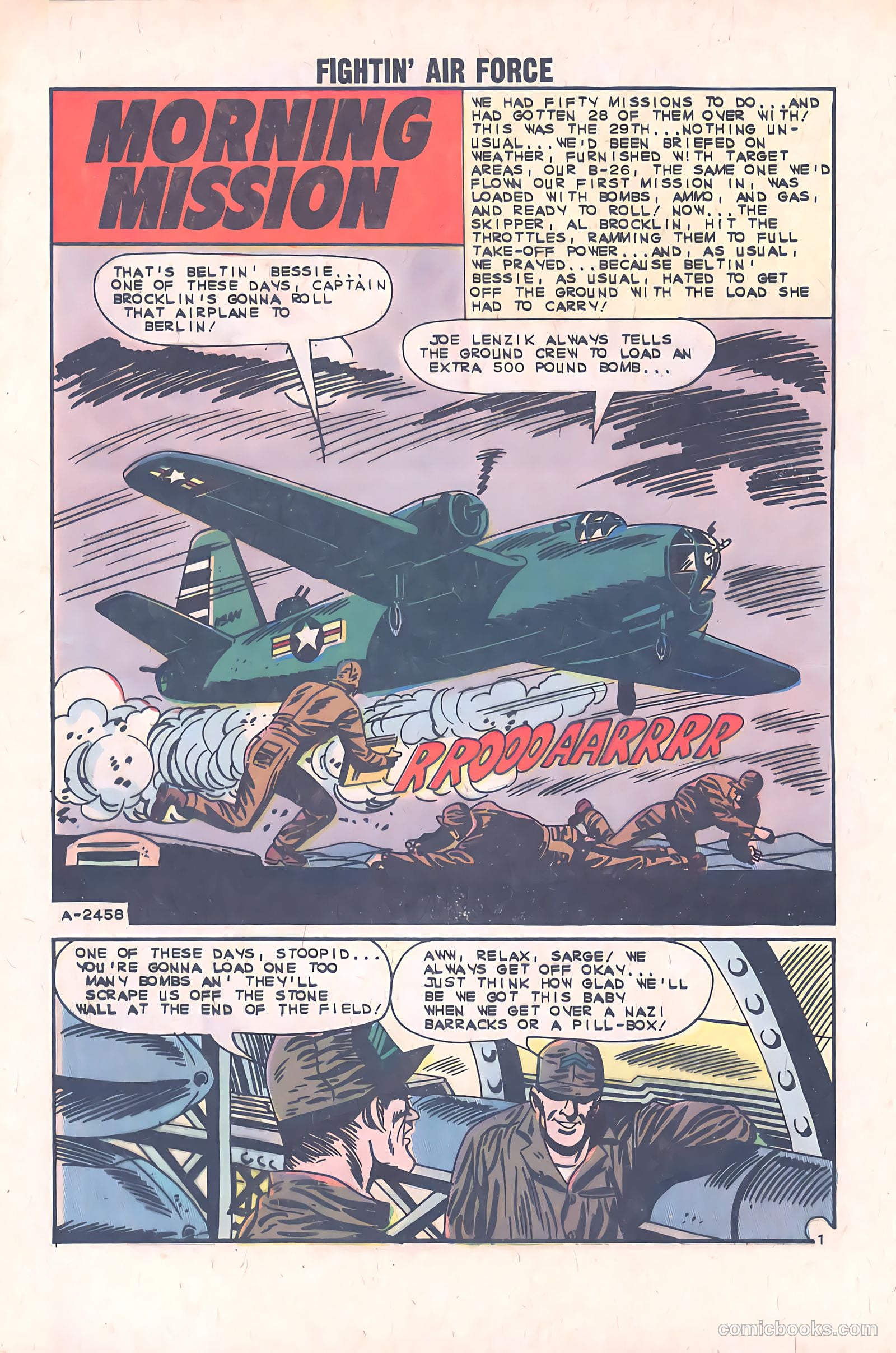 Fightin' Air Force #38 — page 8 of 36