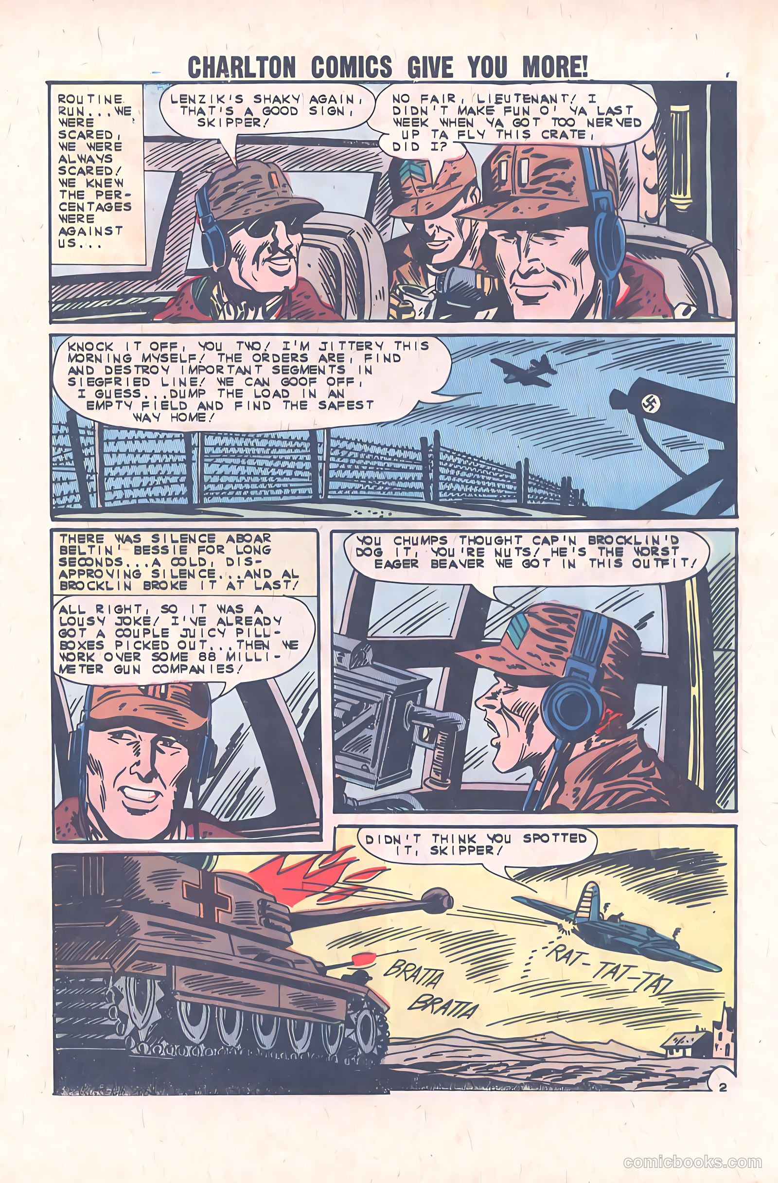 Fightin' Air Force #38 — page 9 of 36