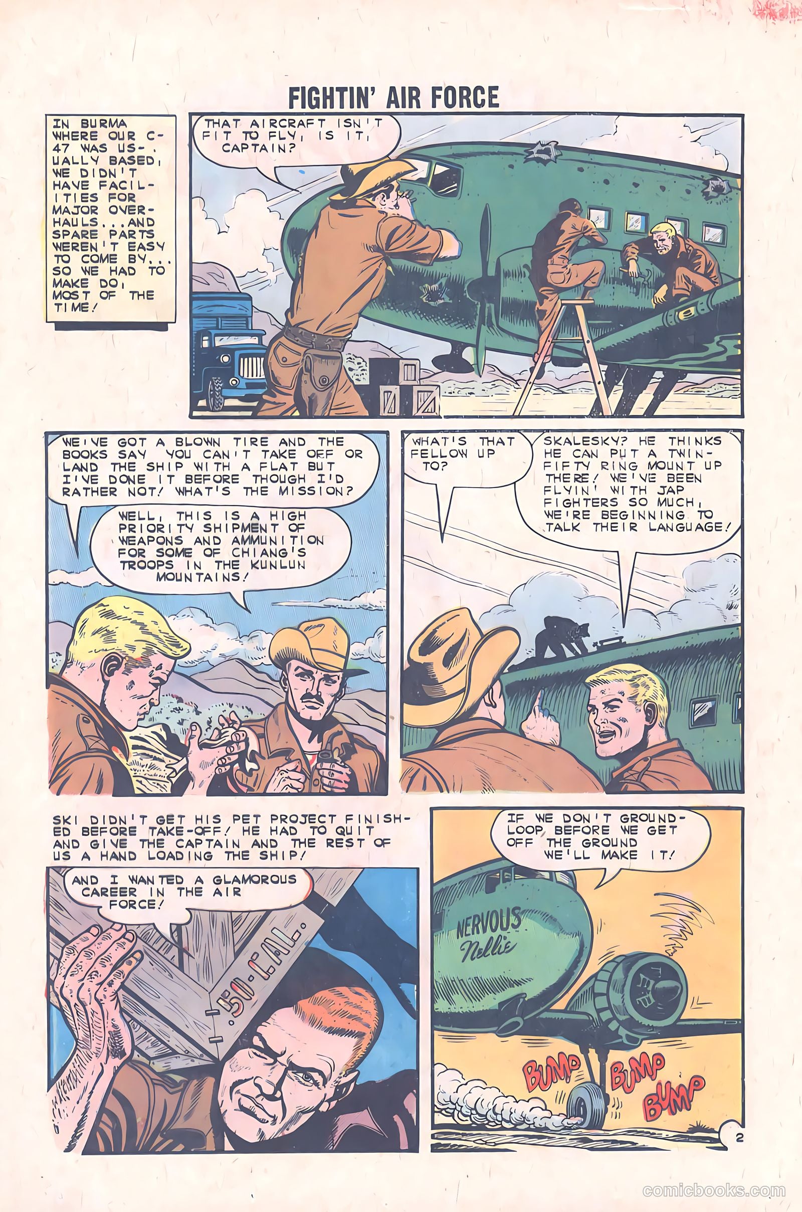 Fightin' Air Force #38 — page 20 of 36