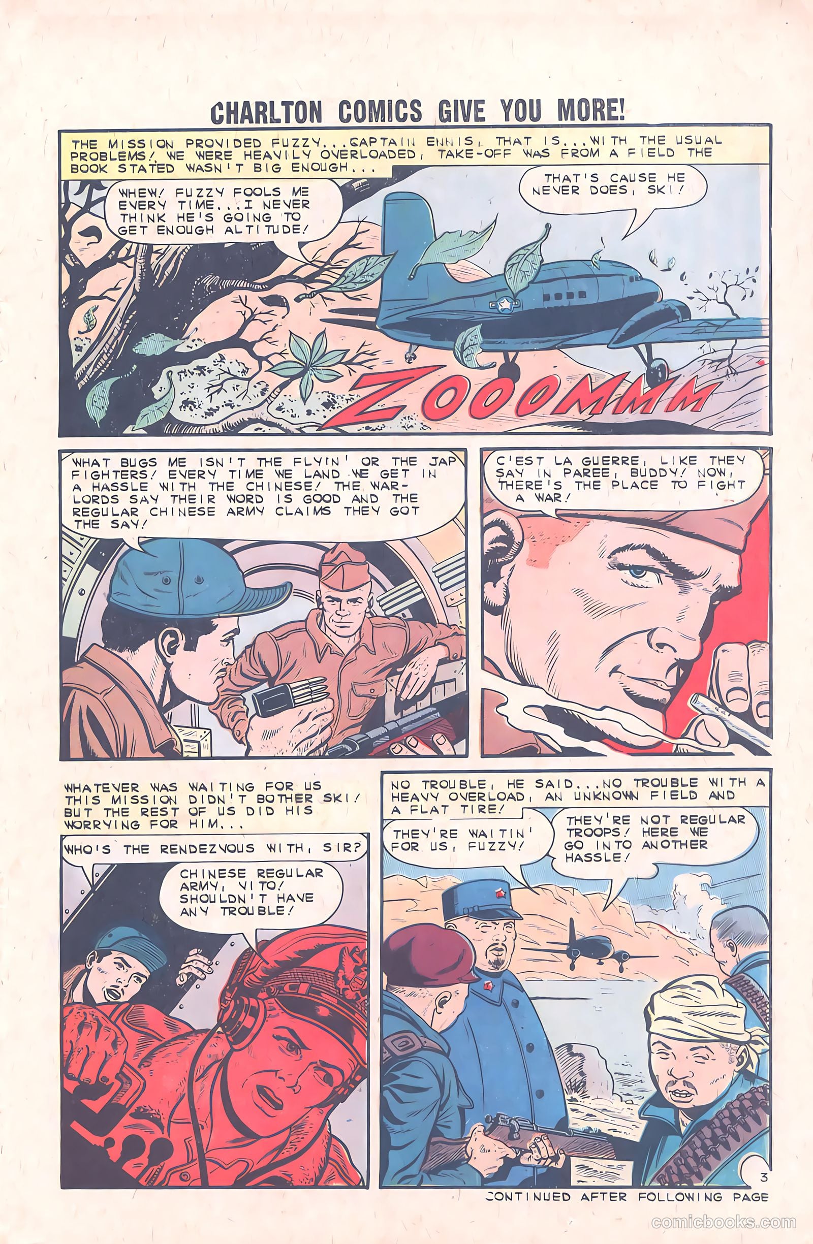 Fightin' Air Force #38 — page 21 of 36