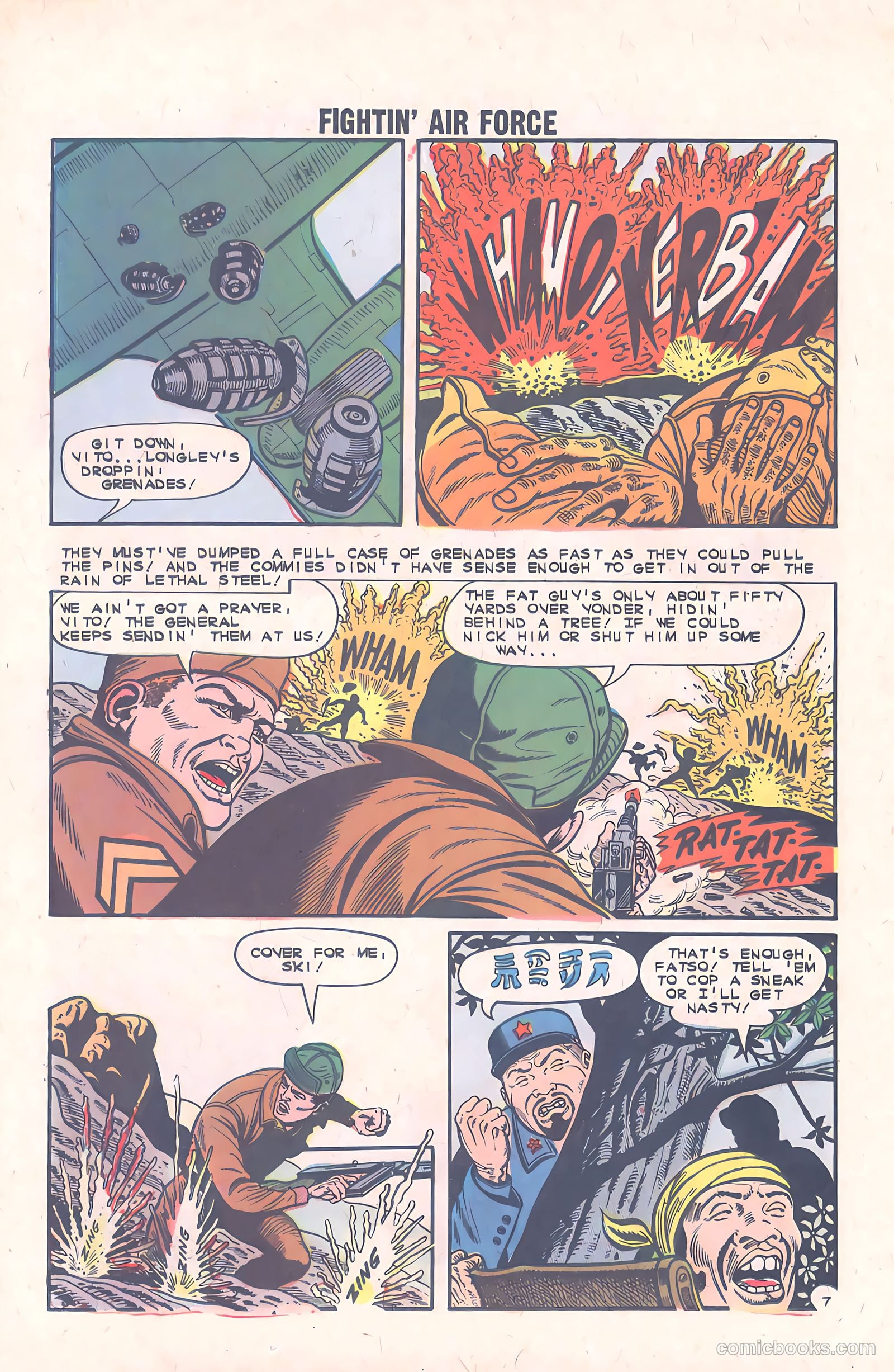 Fightin' Air Force #38 — page 26 of 36