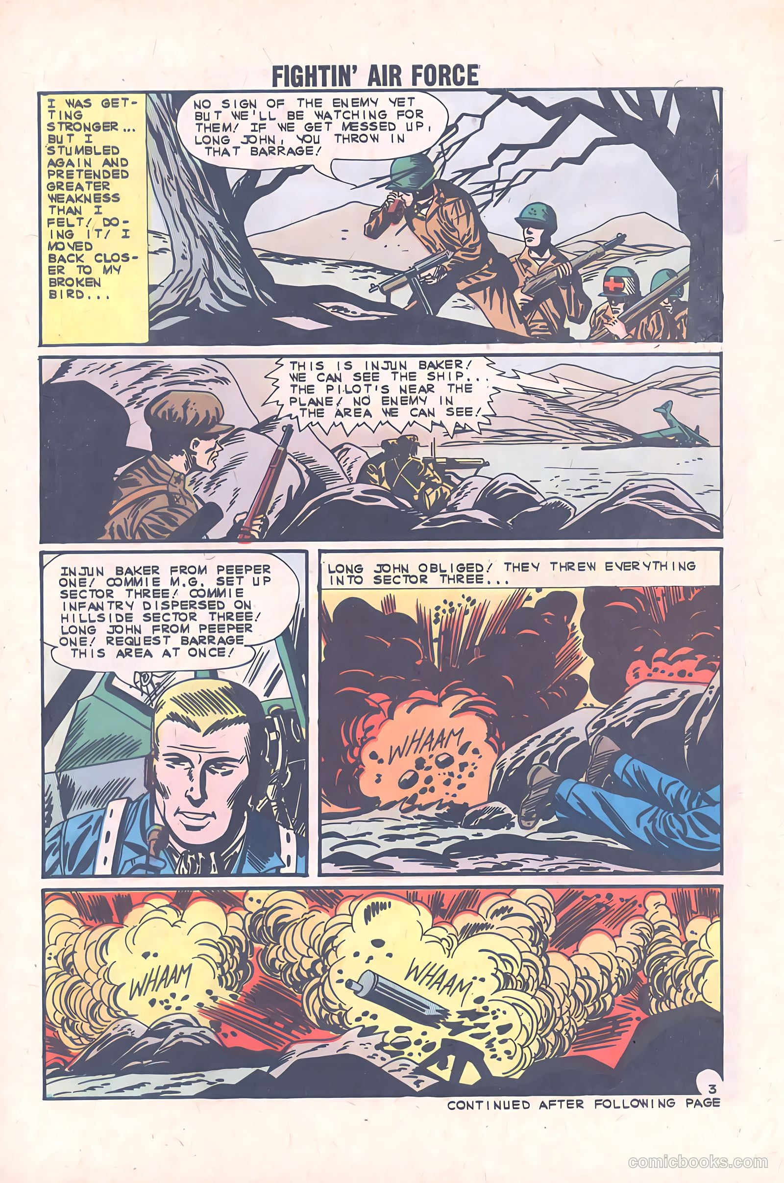 Fightin' Air Force #38 — page 30 of 36