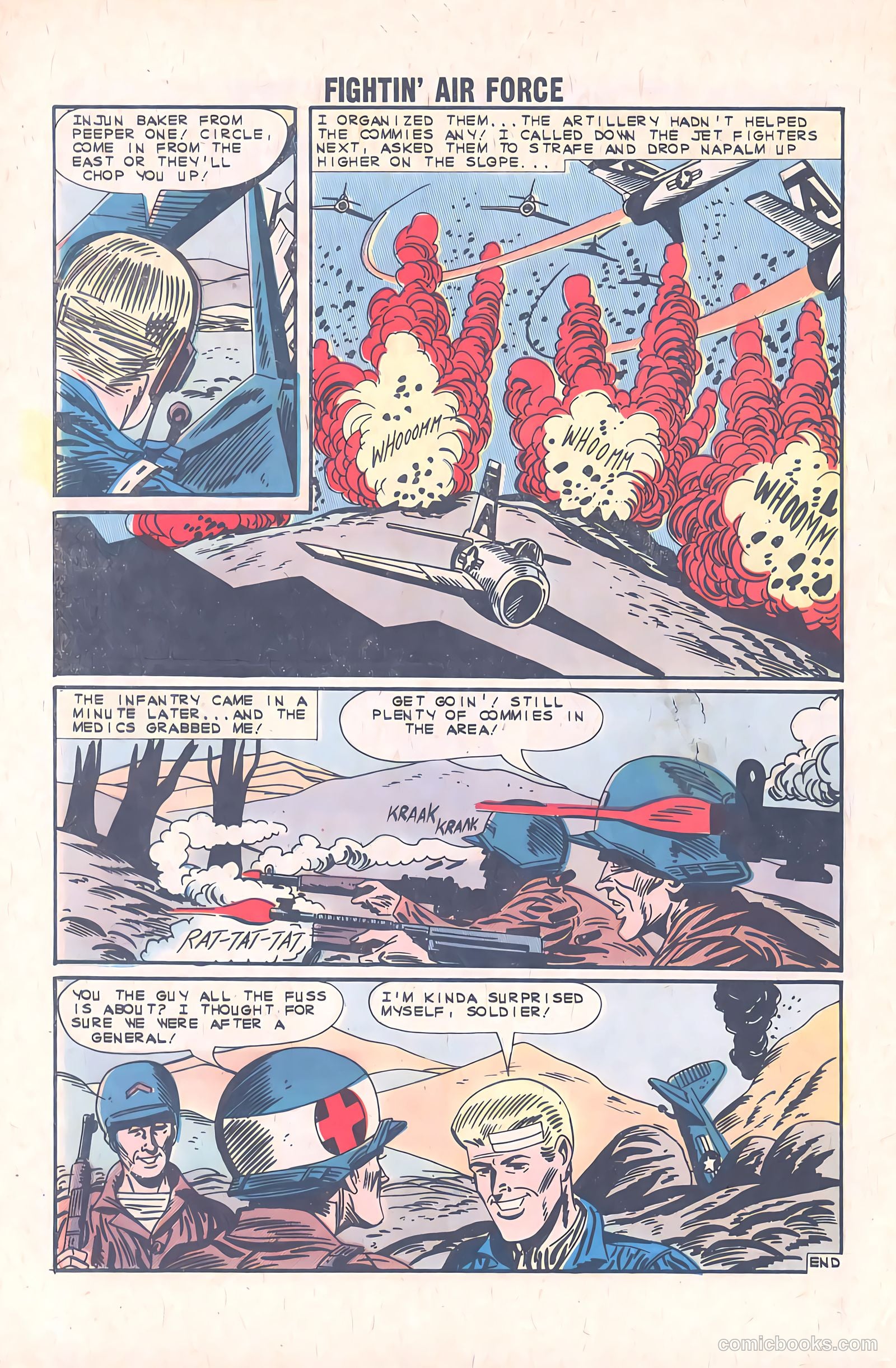 Fightin' Air Force #38 — page 32 of 36