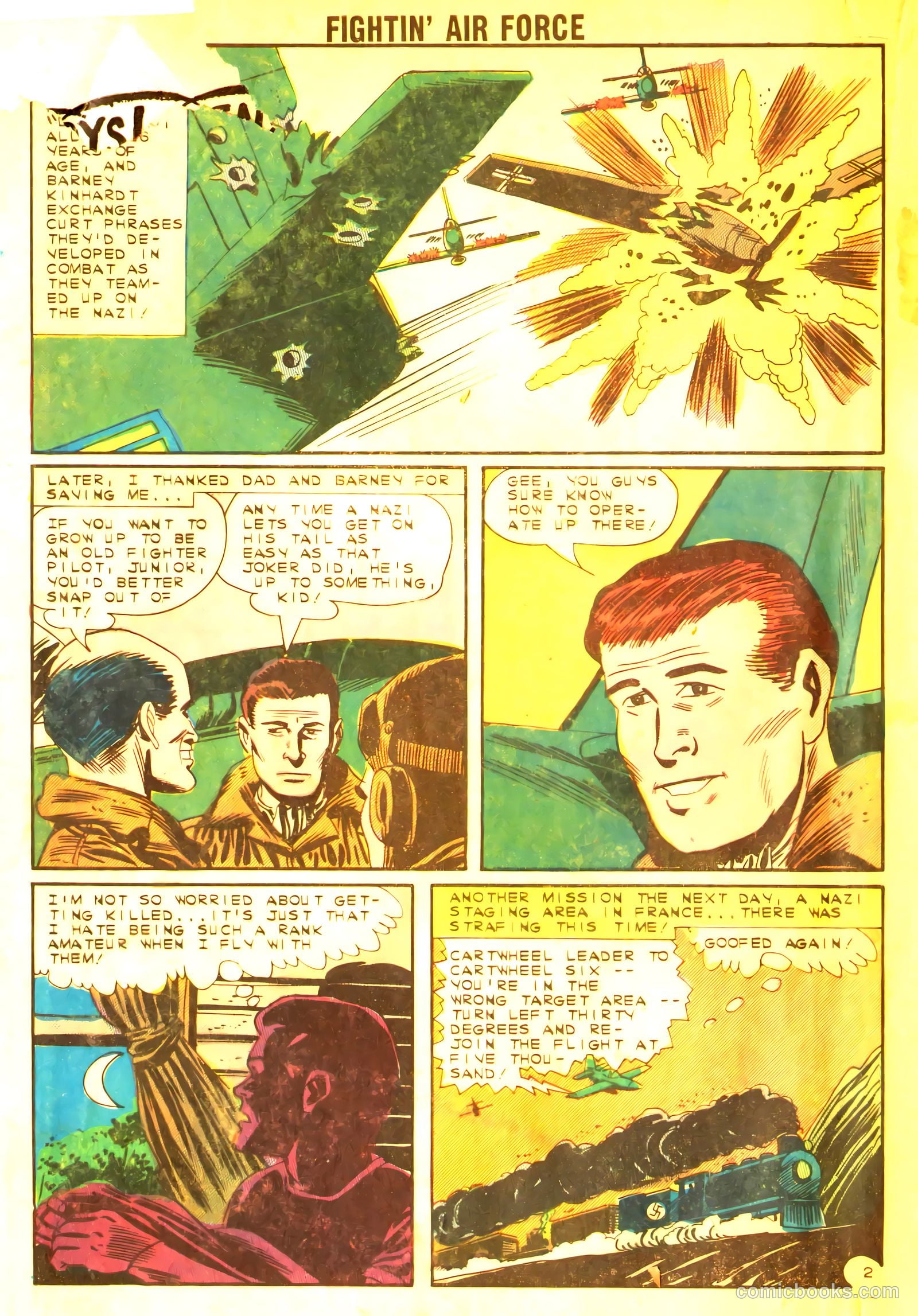 Fightin' Air Force #39 — page 4 of 36
