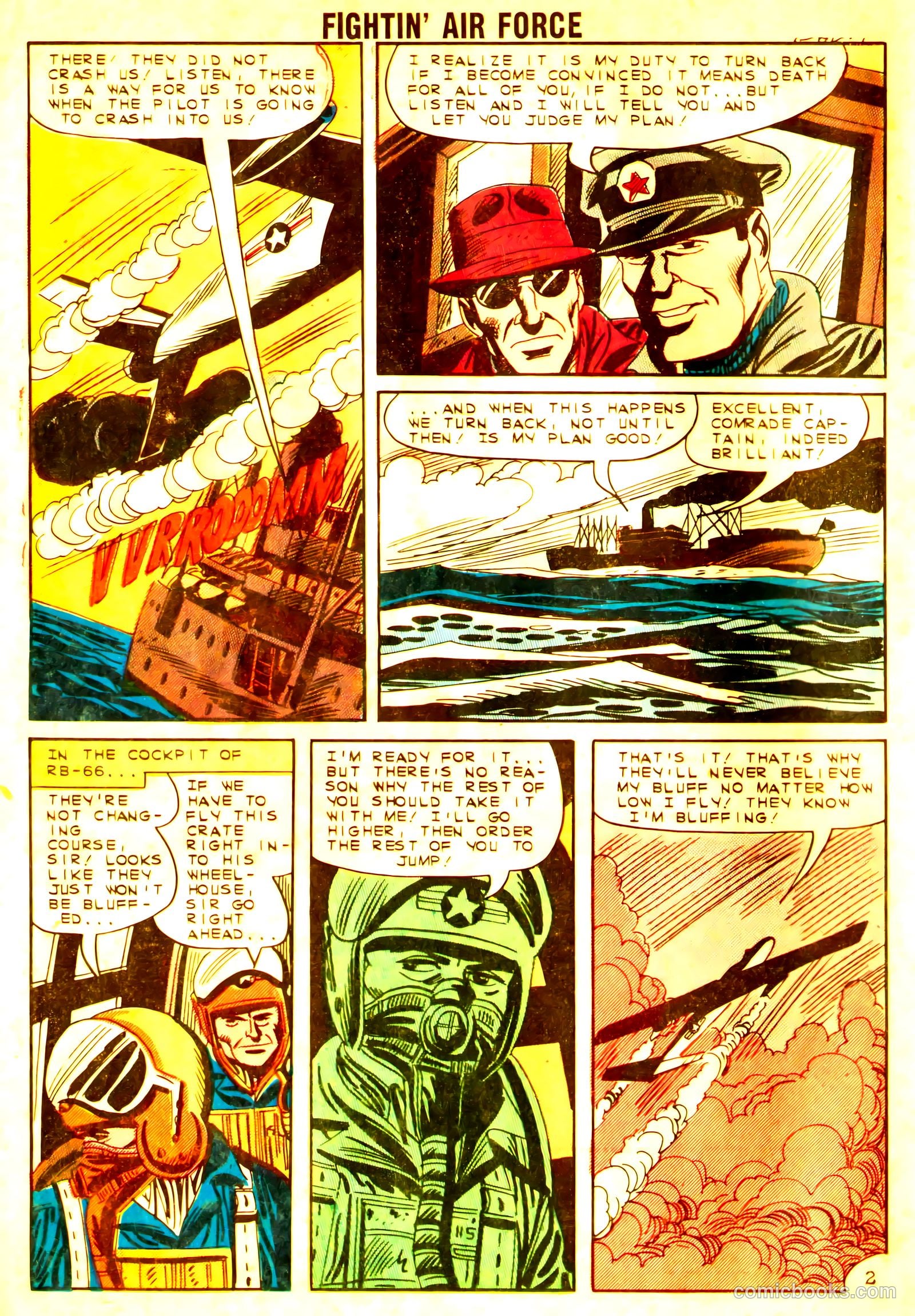 Fightin' Air Force #39 — page 16 of 36