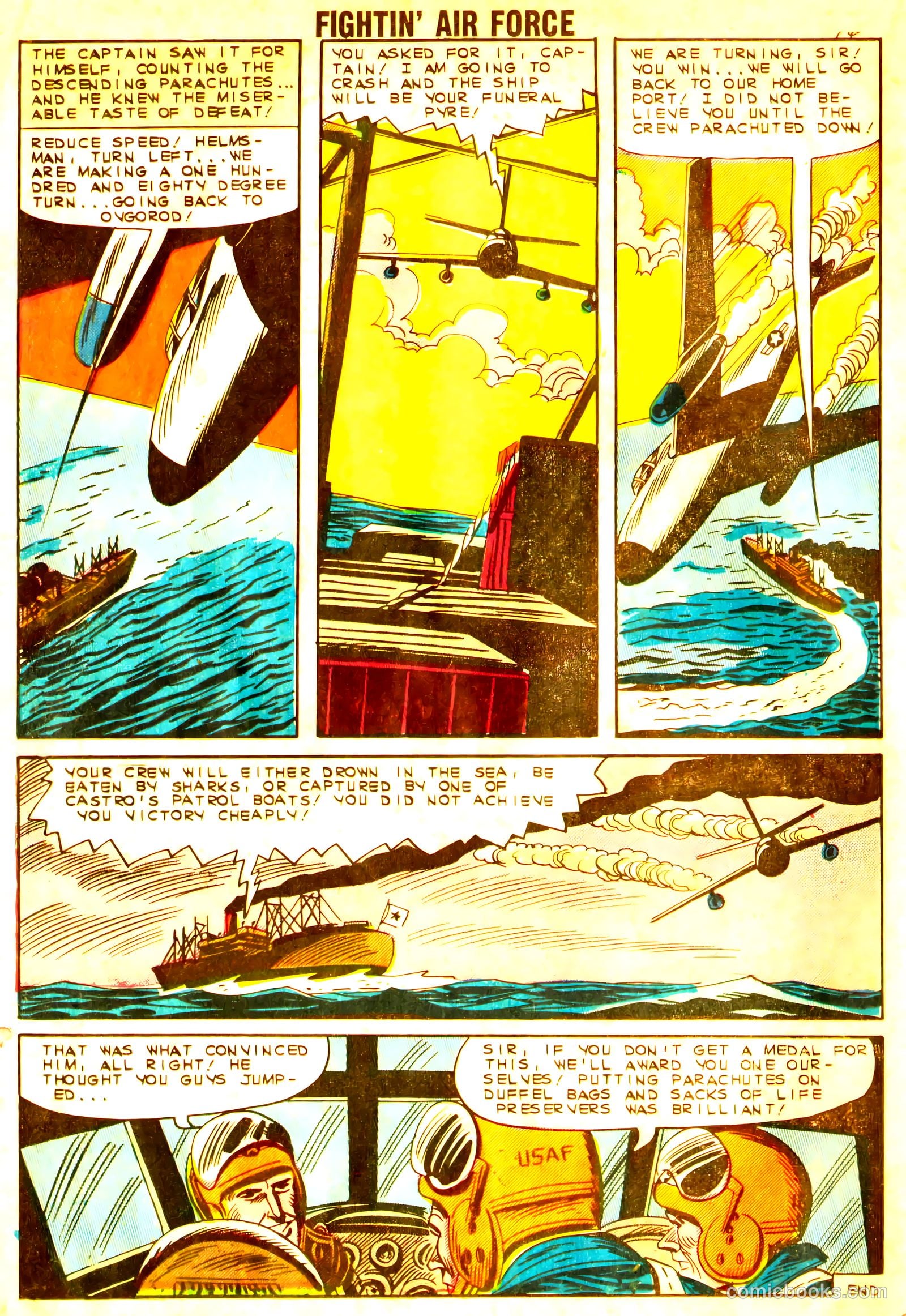 Fightin' Air Force #39 — page 18 of 36