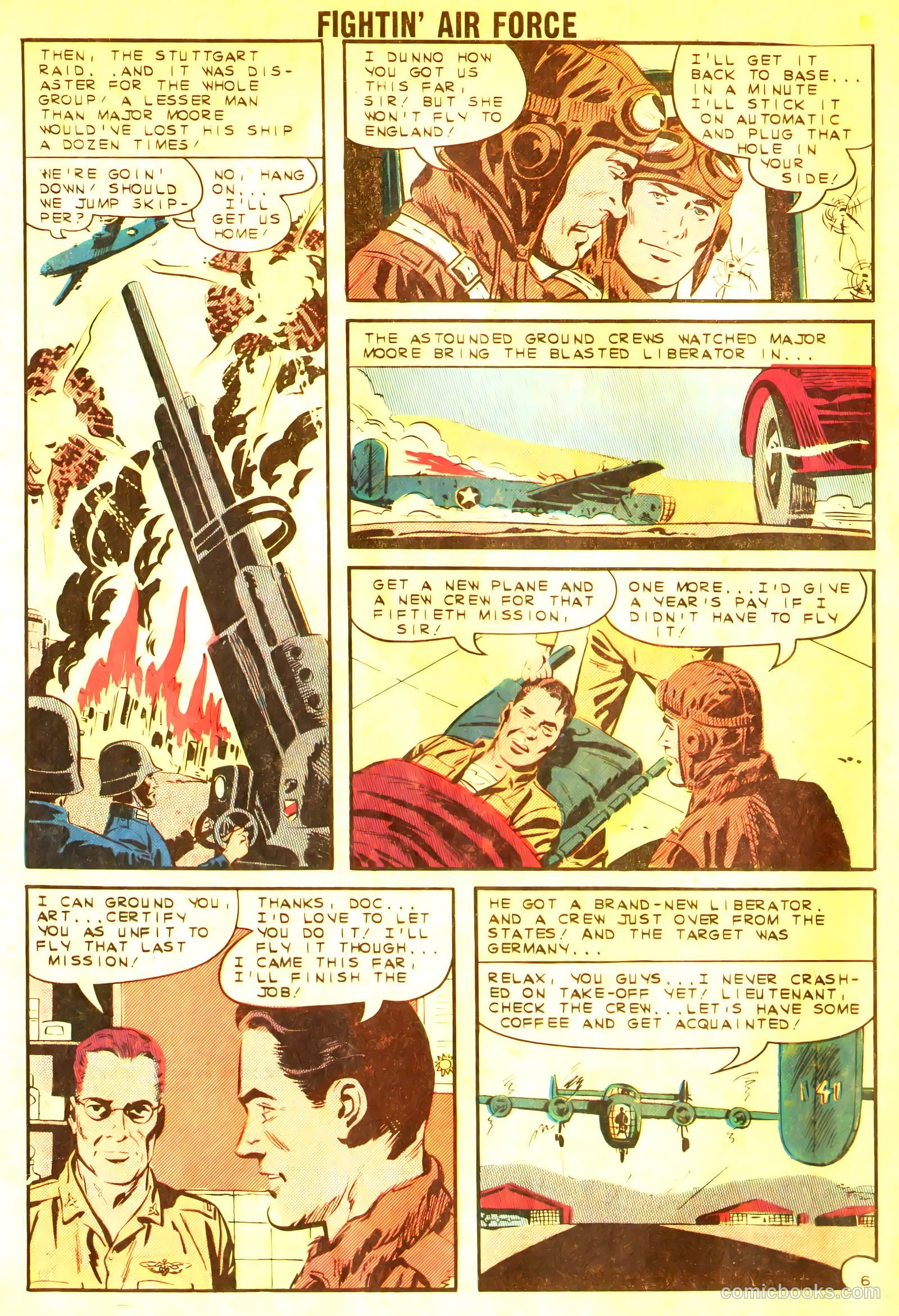 Fightin' Air Force #39 — page 32 of 36