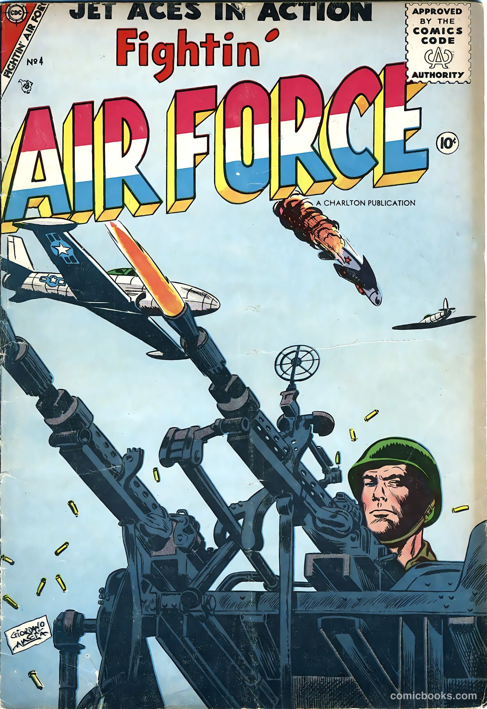 Fightin' Air Force #4 — page 1 of 36