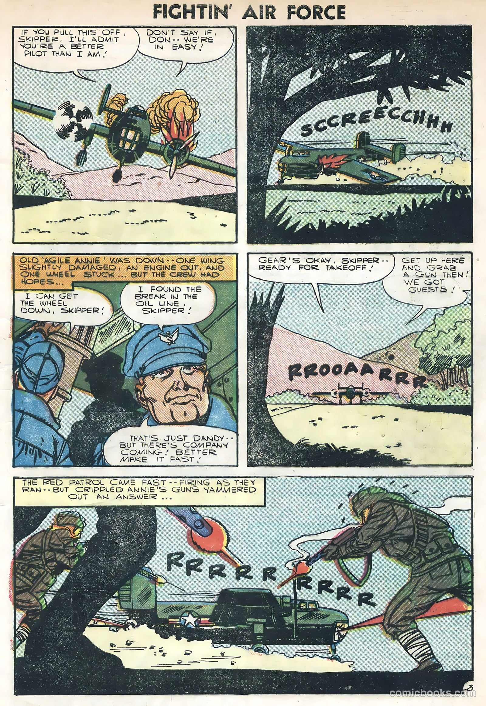 Fightin' Air Force #4 — page 5 of 36